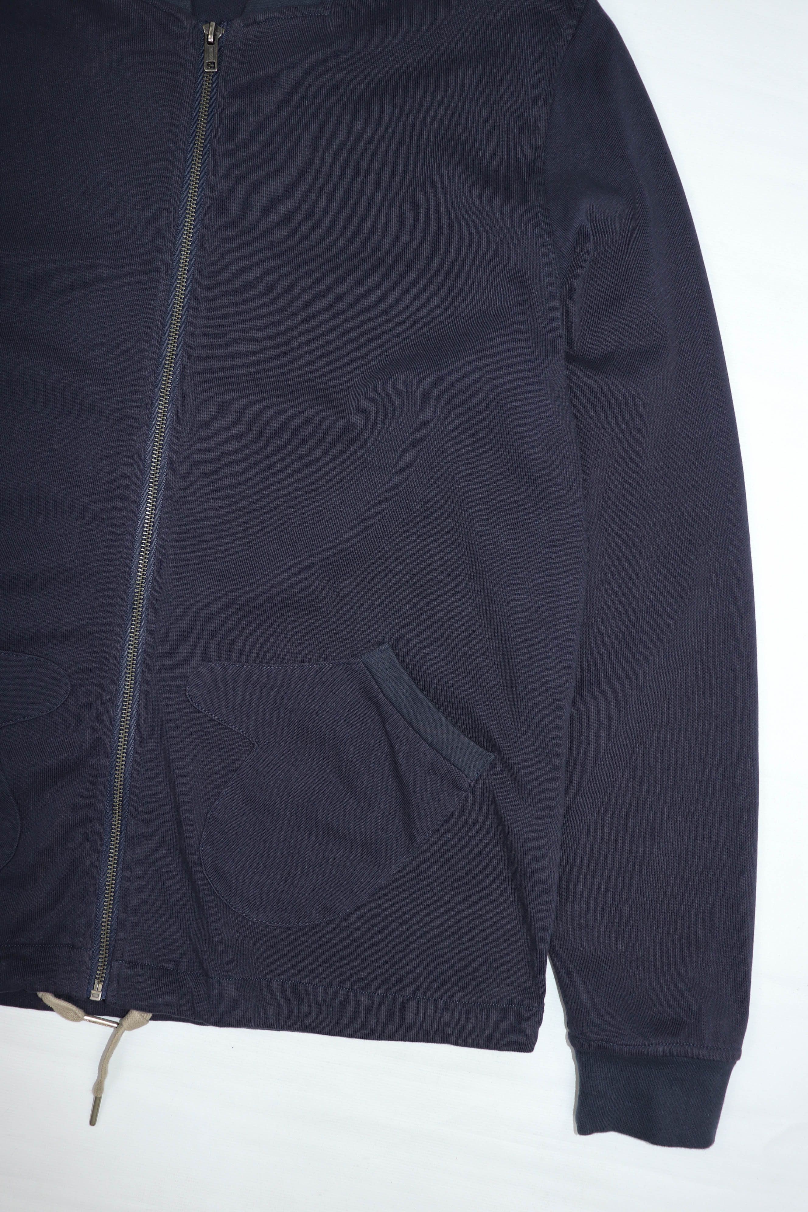 YMC YMC Gloves Pockets Sun Faded Navy Full Zip Cotton Cardigan Size US M / EU 48-50 / 2 - 5 Thumbnail