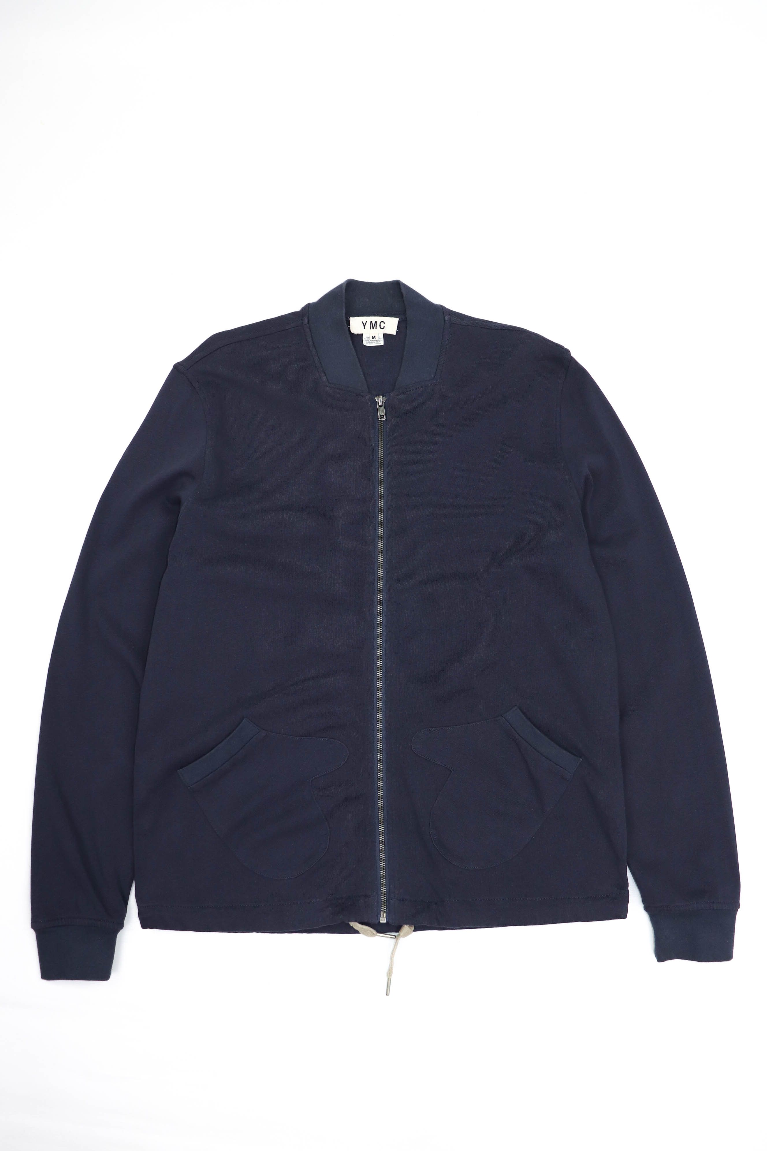 YMC YMC Gloves Pockets Sun Faded Navy Full Zip Cotton Cardigan Size US M / EU 48-50 / 2 - 1 Thumbnail