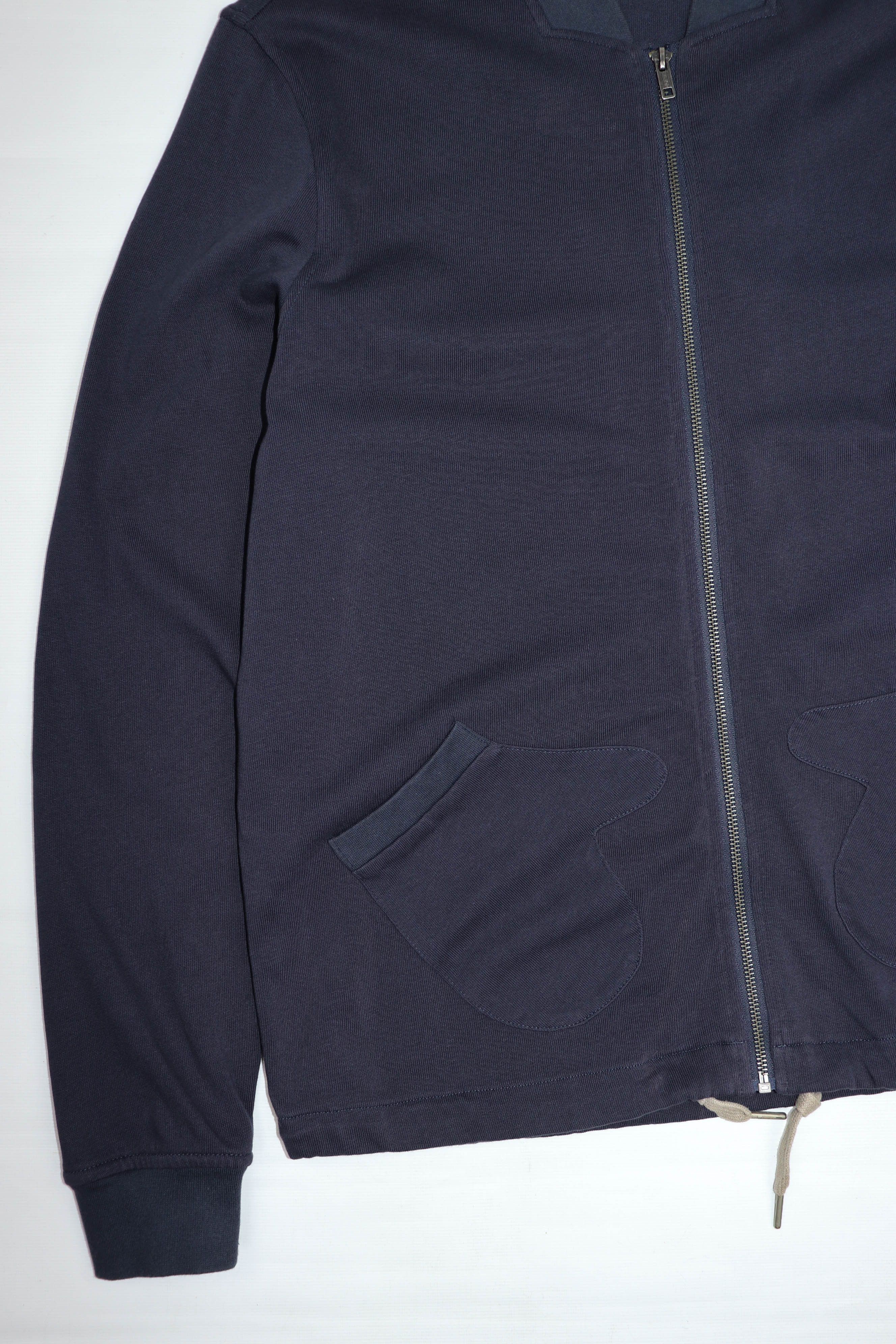 YMC YMC Gloves Pockets Sun Faded Navy Full Zip Cotton Cardigan Size US M / EU 48-50 / 2 - 6 Thumbnail