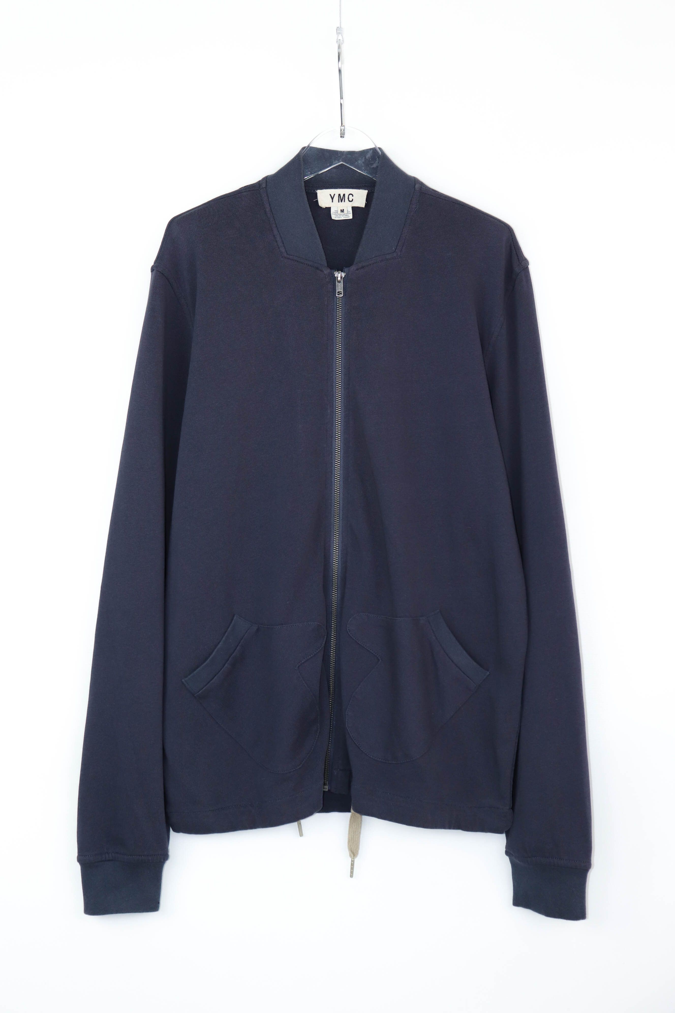 YMC YMC Gloves Pockets Sun Faded Navy Full Zip Cotton Cardigan Size US M / EU 48-50 / 2 - 2 Thumbnail
