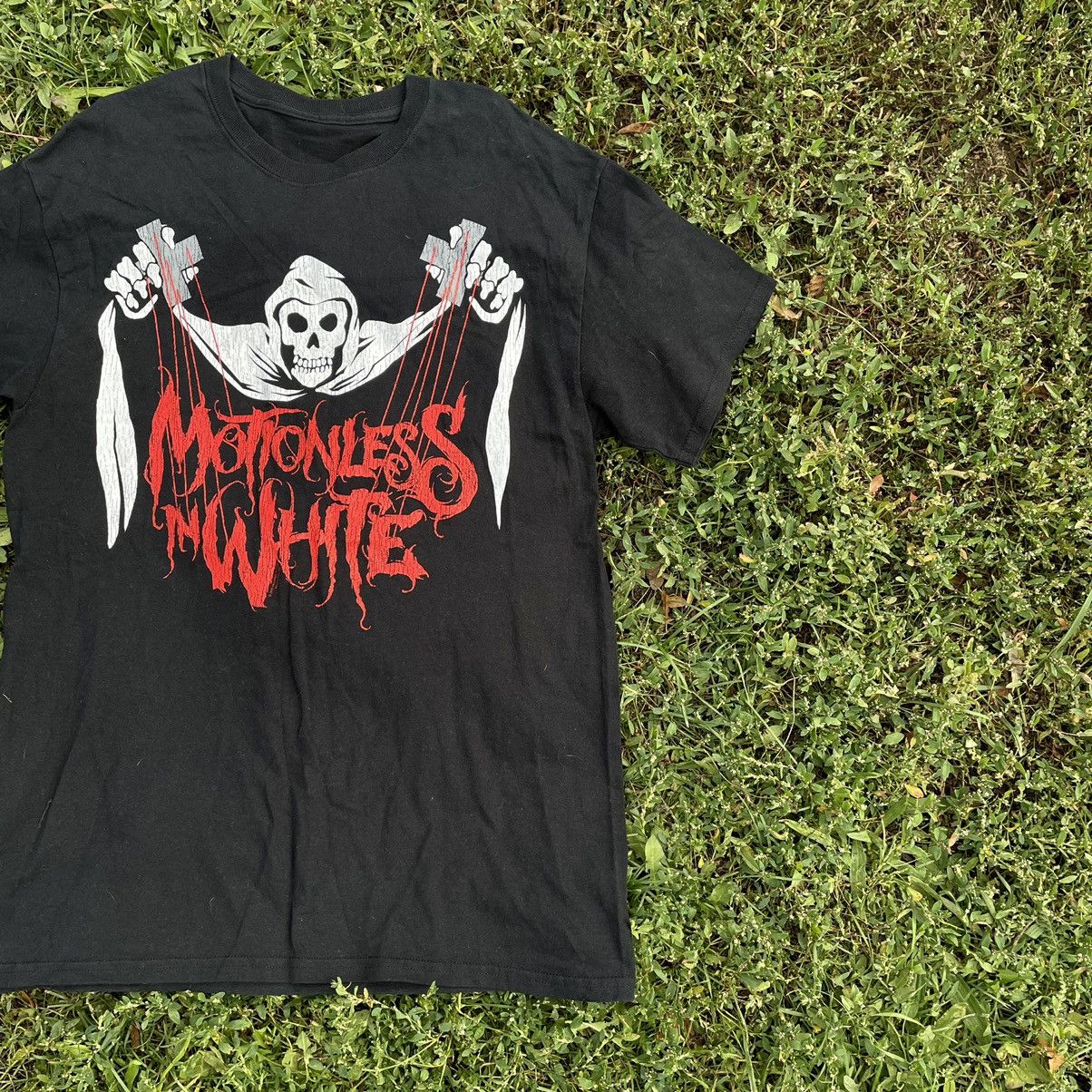 Vintage Vintage Y2K Horror Graphic Tee Skulls Devil Goth Punk Boxy M Size US M / EU 48-50 / 2 - 2 Thumbnail