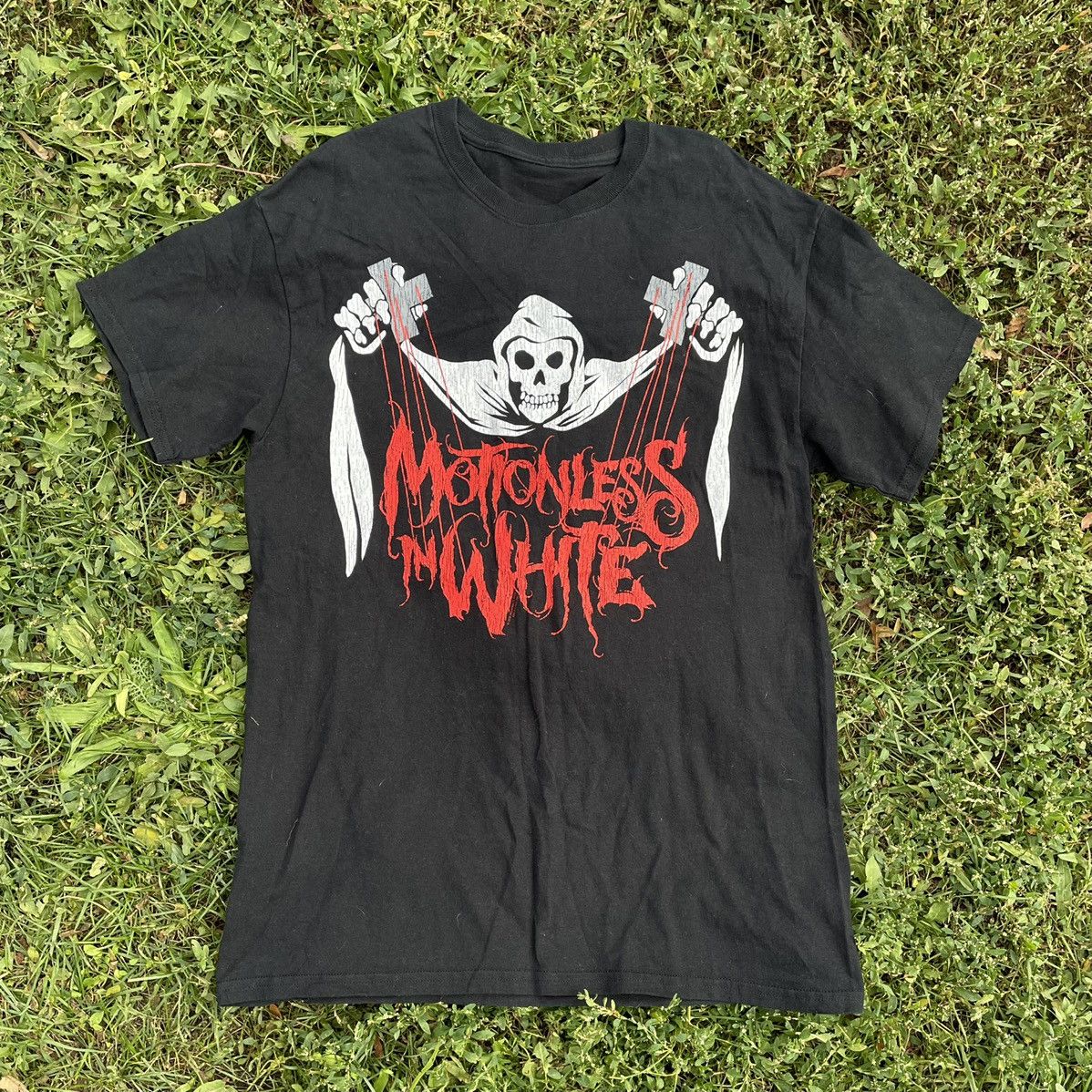 Vintage Vintage Y2K Horror Graphic Tee Skulls Devil Goth Punk Boxy M Size US M / EU 48-50 / 2 - 1 Thumbnail
