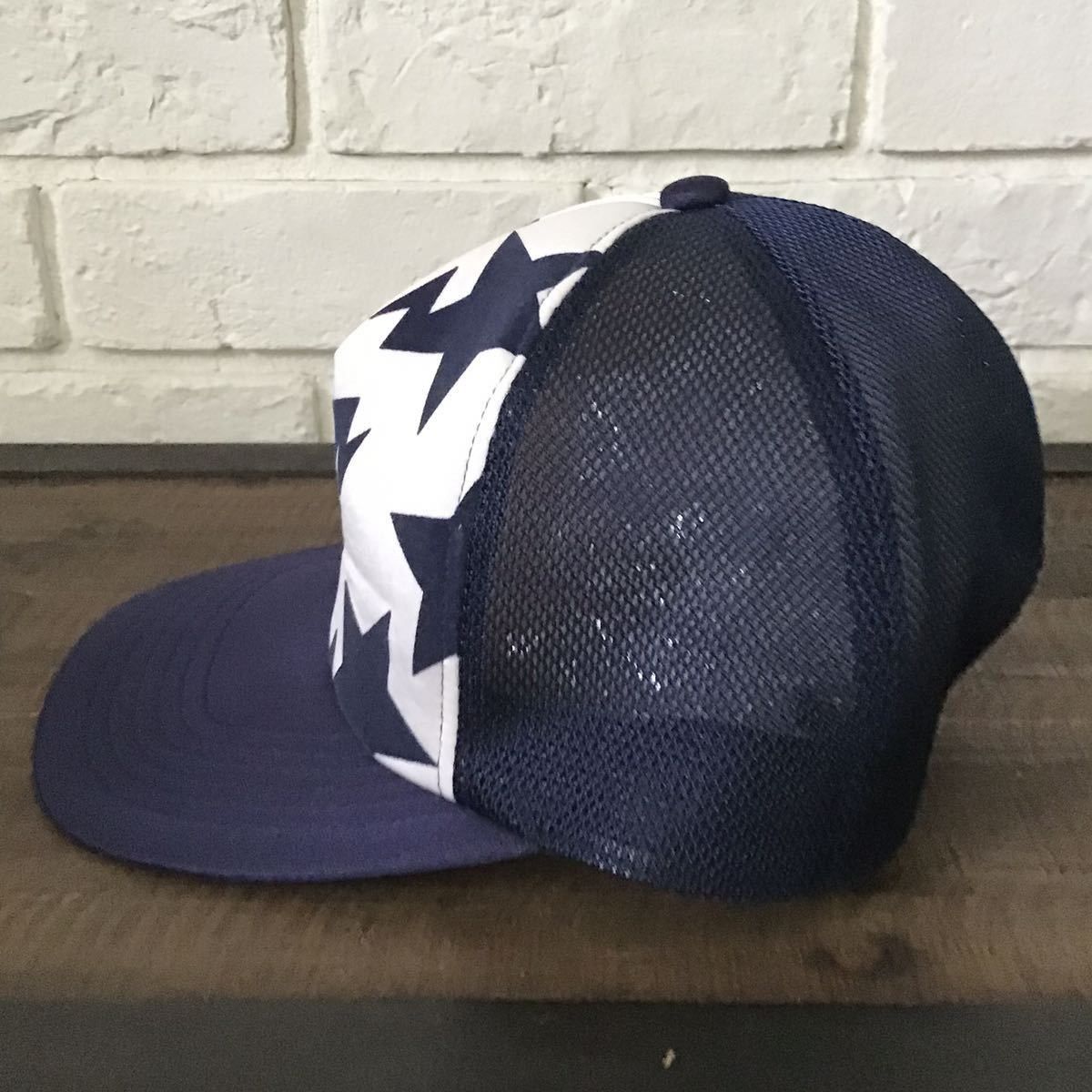 Bape BAPE STA logo trucker hat cap a bathing ape STAR Size ONE SIZE - 2 Thumbnail