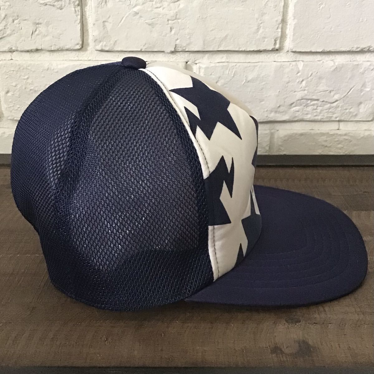 Bape BAPE STA logo trucker hat cap a bathing ape STAR Size ONE SIZE - 4 Thumbnail