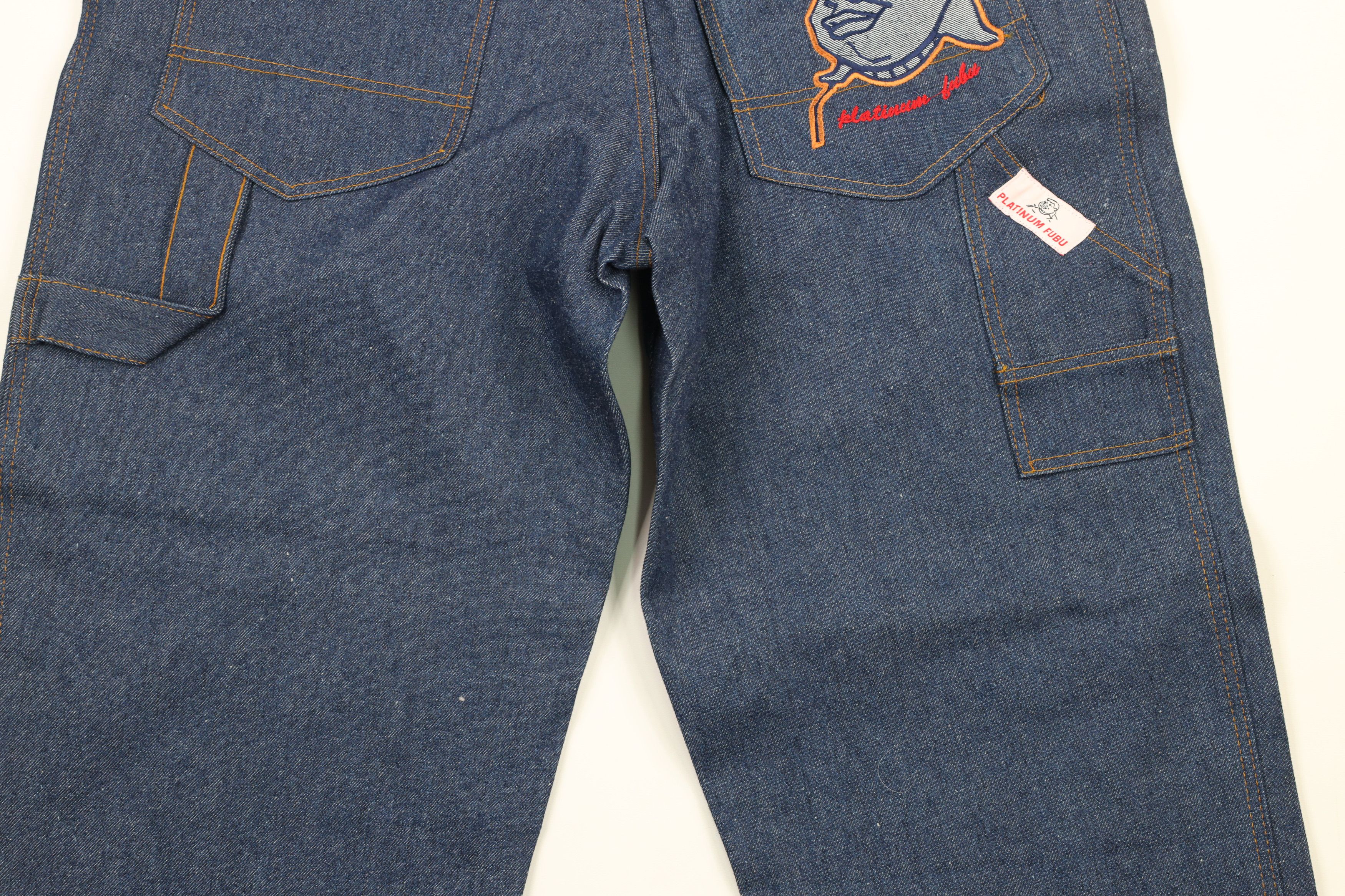 Fubu × Vintage Vintage 90s FUBU Fat Albert Baggy Loose Fit Wide Leg Jeans Size US 40 / EU 56 - 9 Thumbnail