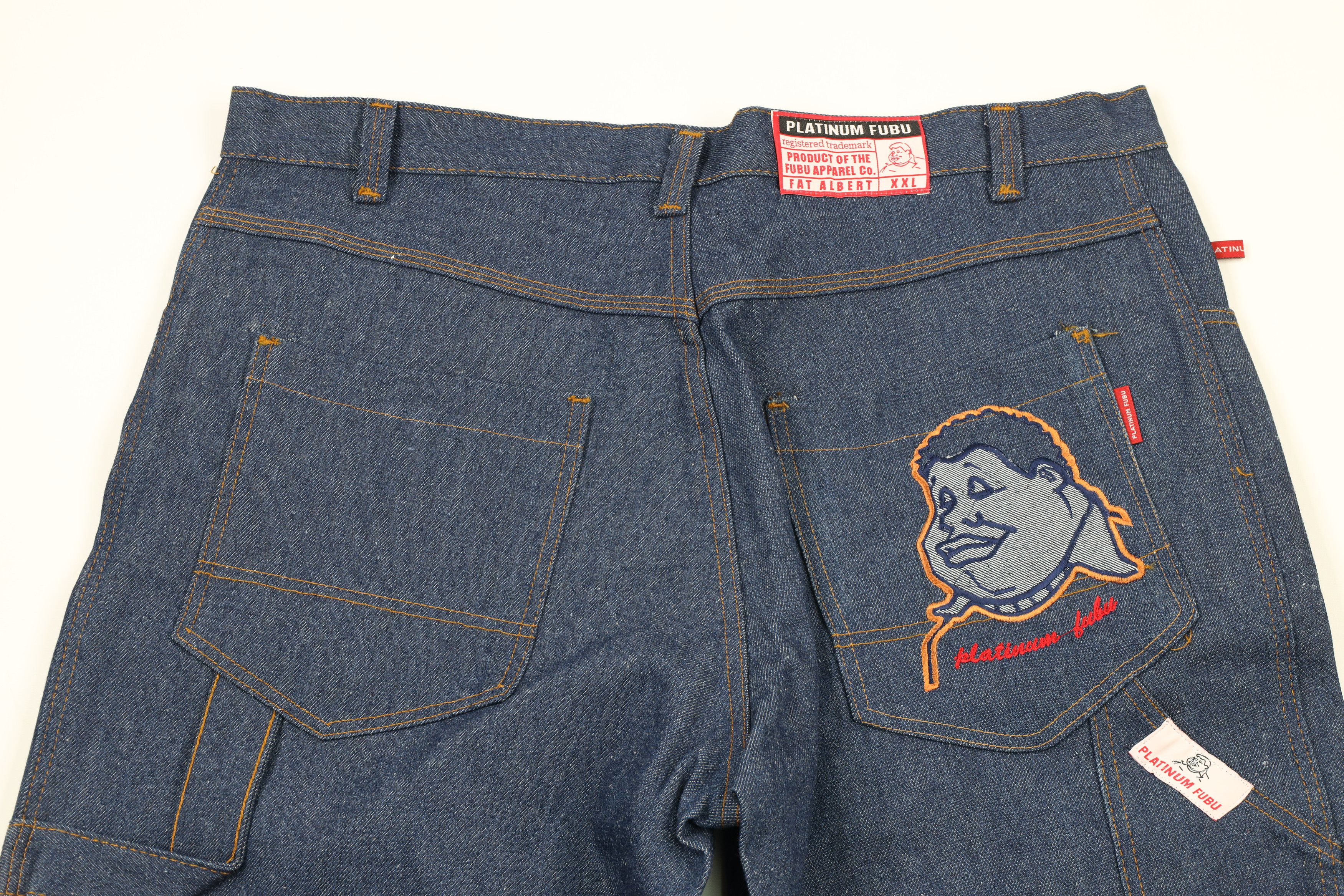 Fubu × Vintage Vintage 90s FUBU Fat Albert Baggy Loose Fit Wide Leg Jeans Size US 40 / EU 56 - 8 Thumbnail