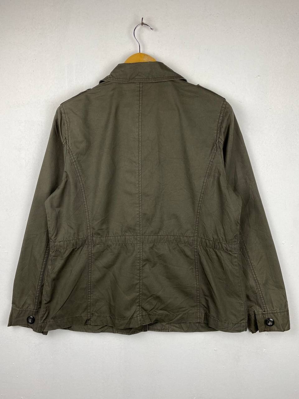 GU × Japanese Brand gu japanese rbands green army jacket nice design Size XL / US 12-14 / IT 48-50 - 7 Thumbnail