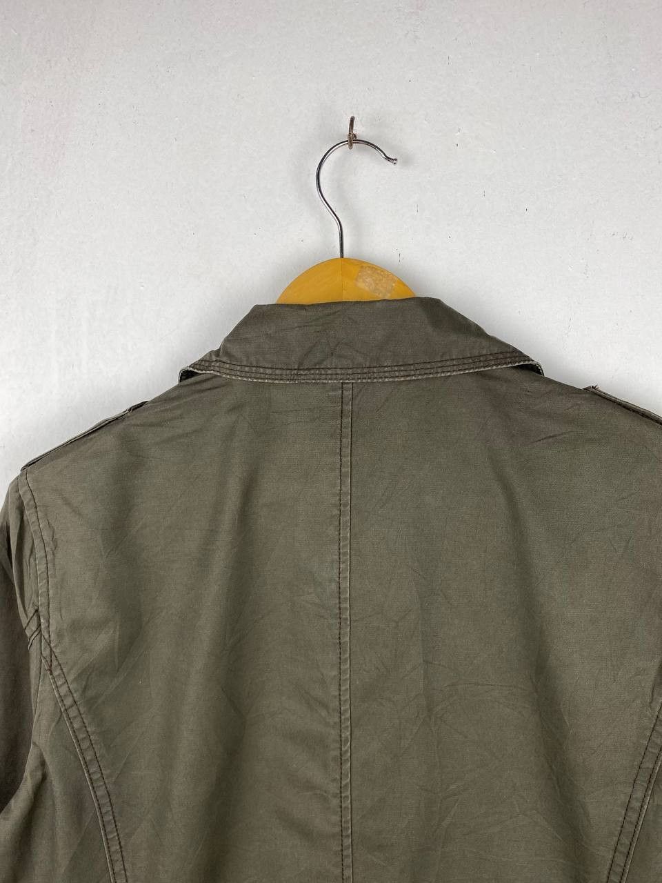 GU × Japanese Brand gu japanese rbands green army jacket nice design Size XL / US 12-14 / IT 48-50 - 8 Thumbnail