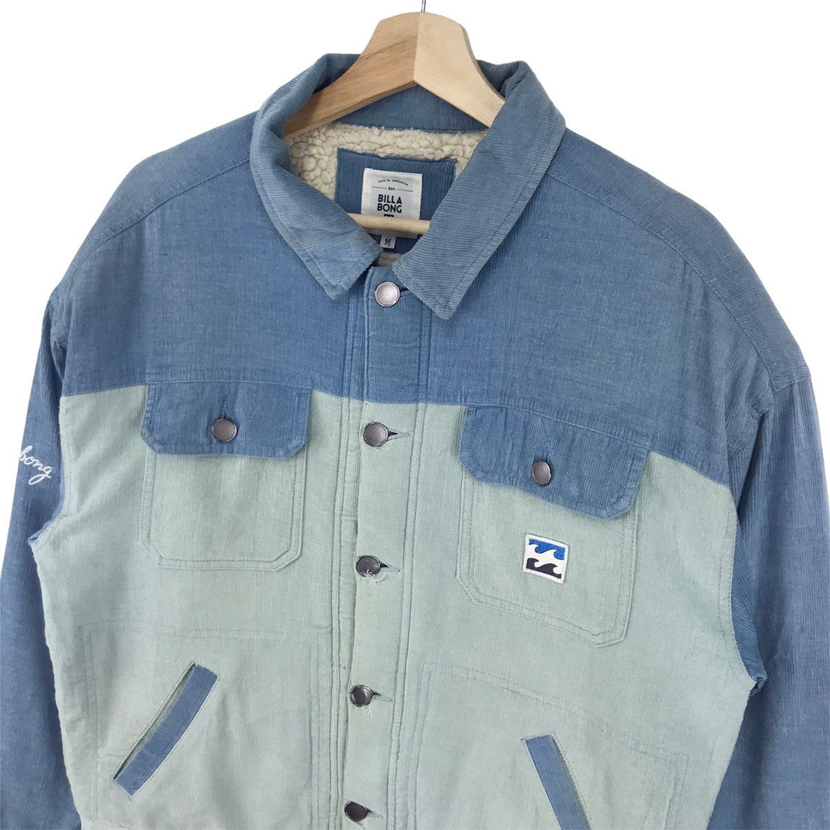 Billabong × Vintage Billabong Sherpa Corduroy Jacket Size US M / EU 48-50 / 2 - 4 Thumbnail