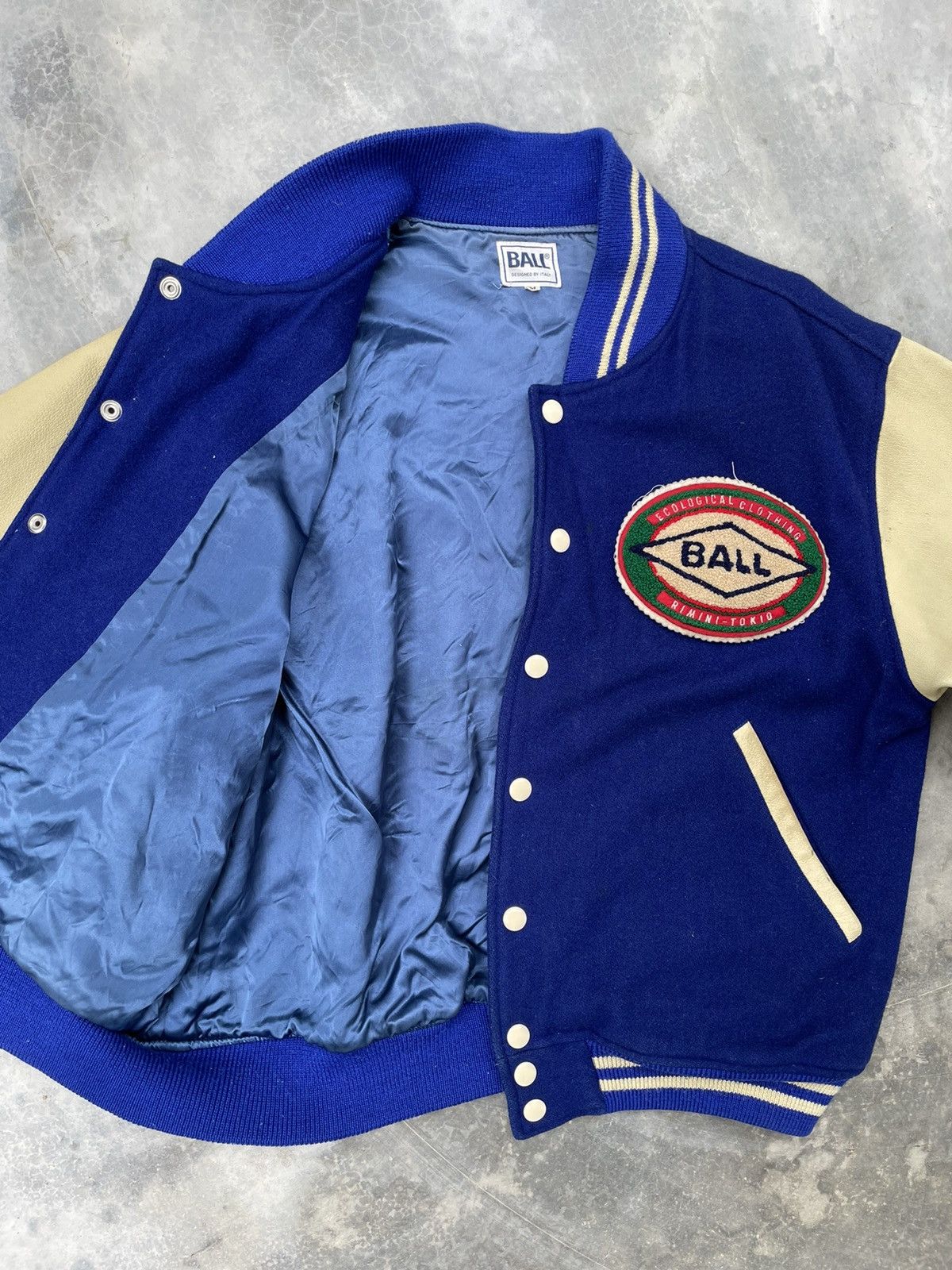 Vintage 🔥BALL RIMINI-TOKIO BOMBER JACKET🔥 Size US M / EU 48-50 / 2 - 10 Thumbnail