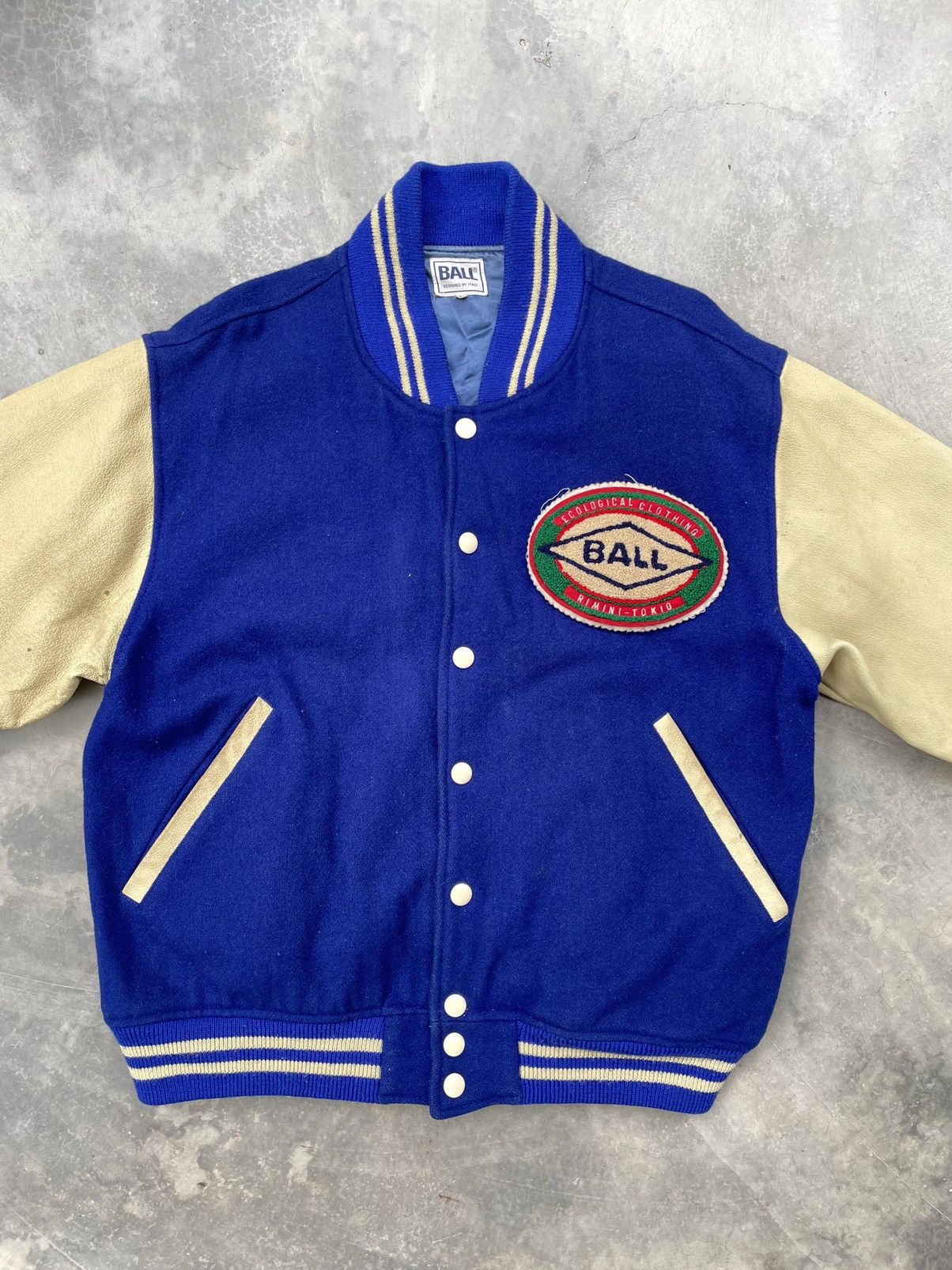 Vintage 🔥BALL RIMINI-TOKIO BOMBER JACKET🔥 Size US M / EU 48-50 / 2 - 2 Thumbnail