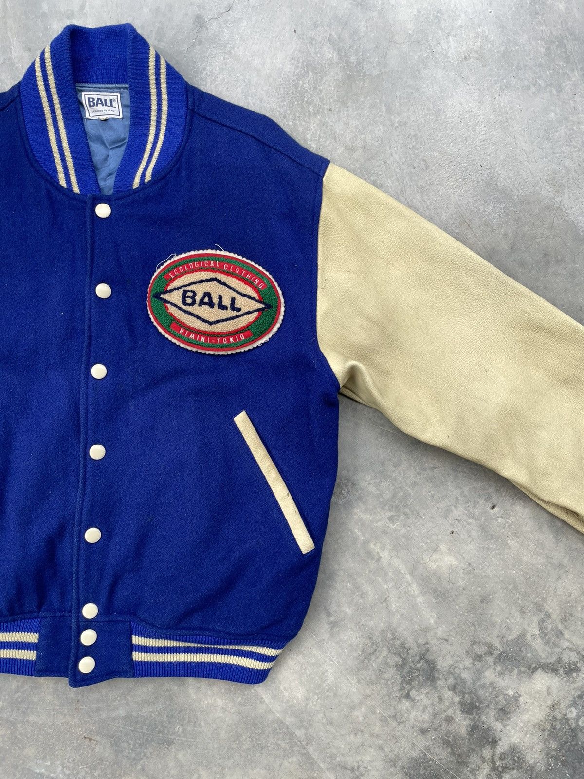 Vintage 🔥BALL RIMINI-TOKIO BOMBER JACKET🔥 Size US M / EU 48-50 / 2 - 5 Thumbnail