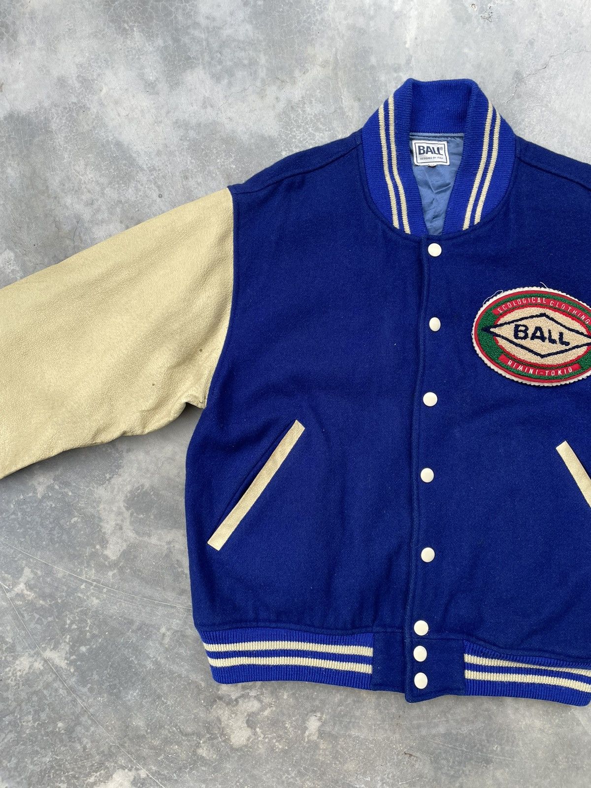 Vintage 🔥BALL RIMINI-TOKIO BOMBER JACKET🔥 Size US M / EU 48-50 / 2 - 4 Thumbnail