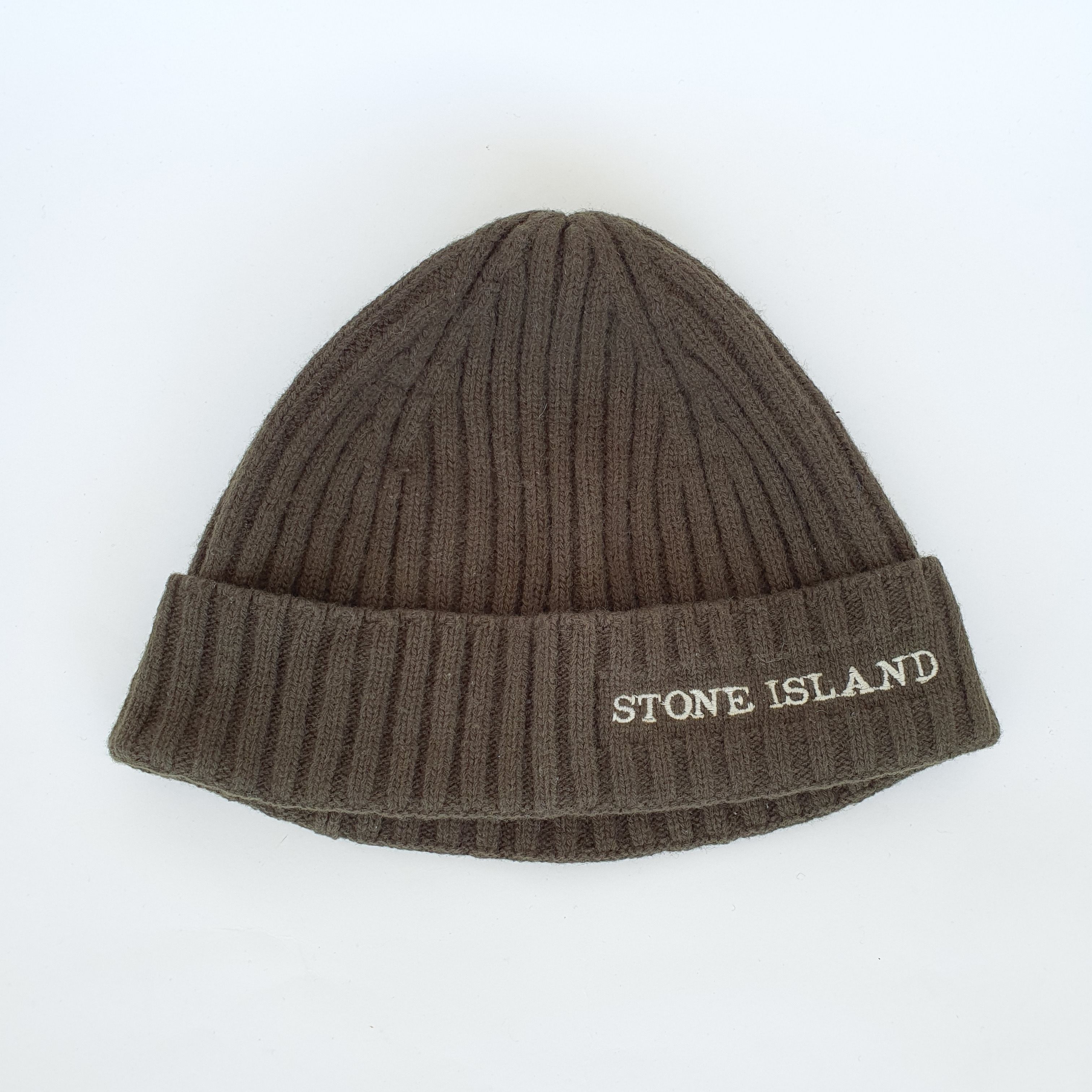 Stone Island Rare Stone Island Wool Embroidered Logo Cap Hat Size ONE SIZE - 4 Thumbnail
