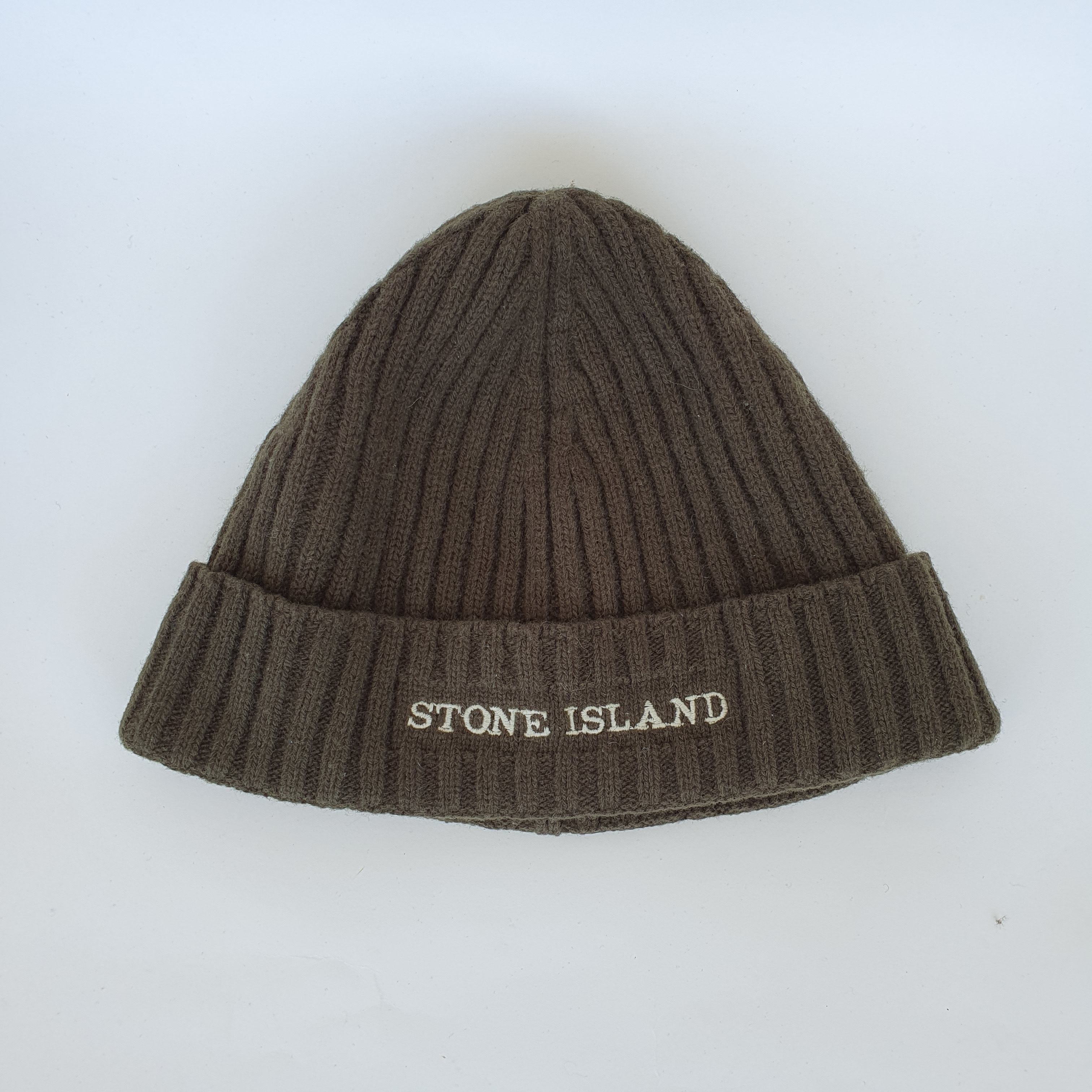 Stone Island Rare Stone Island Wool Embroidered Logo Cap Hat Size ONE SIZE - 2 Thumbnail