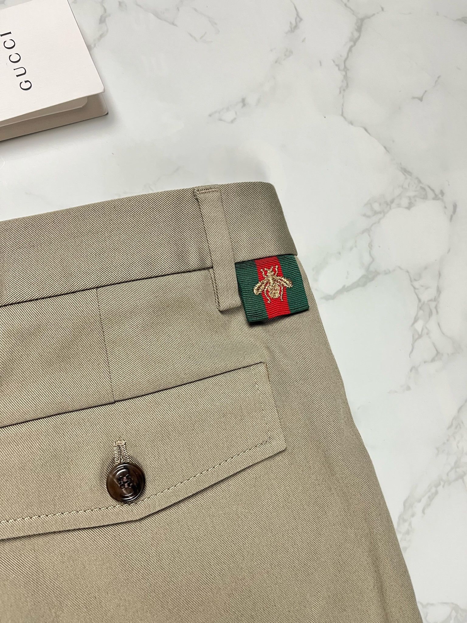 Gucci 🔥65% OFF🔥 Gucci Riding Pleat Front Light Brown Pants Size US 28 / EU 44 - 20 Thumbnail