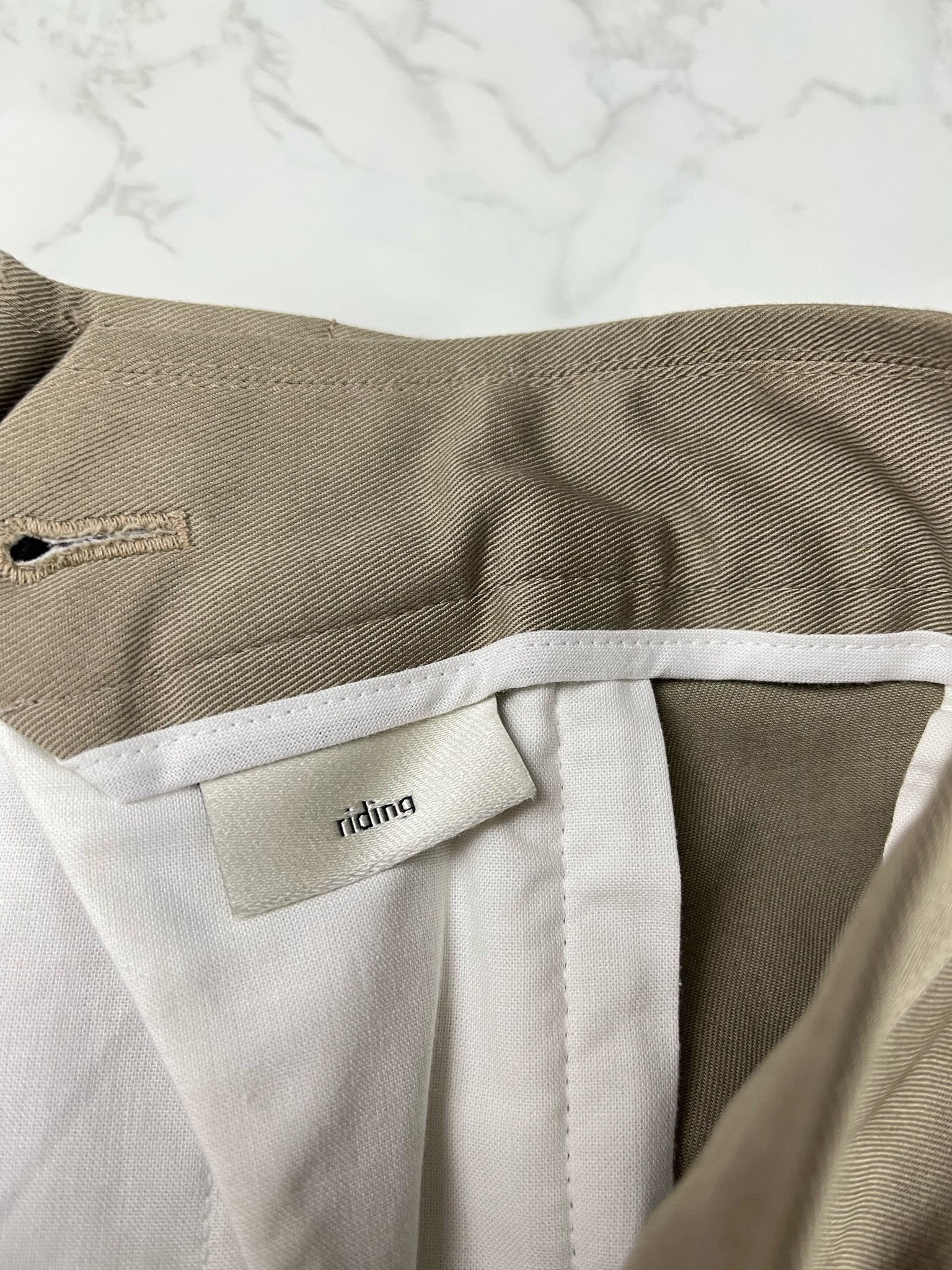 Gucci 🔥65% OFF🔥 Gucci Riding Pleat Front Light Brown Pants Size US 28 / EU 44 - 15 Thumbnail