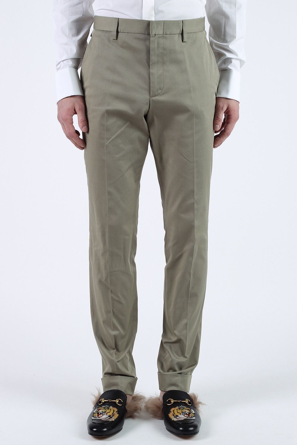 Gucci 🔥65% OFF🔥 Gucci Riding Pleat Front Light Brown Pants Size US 28 / EU 44 - 2 Thumbnail