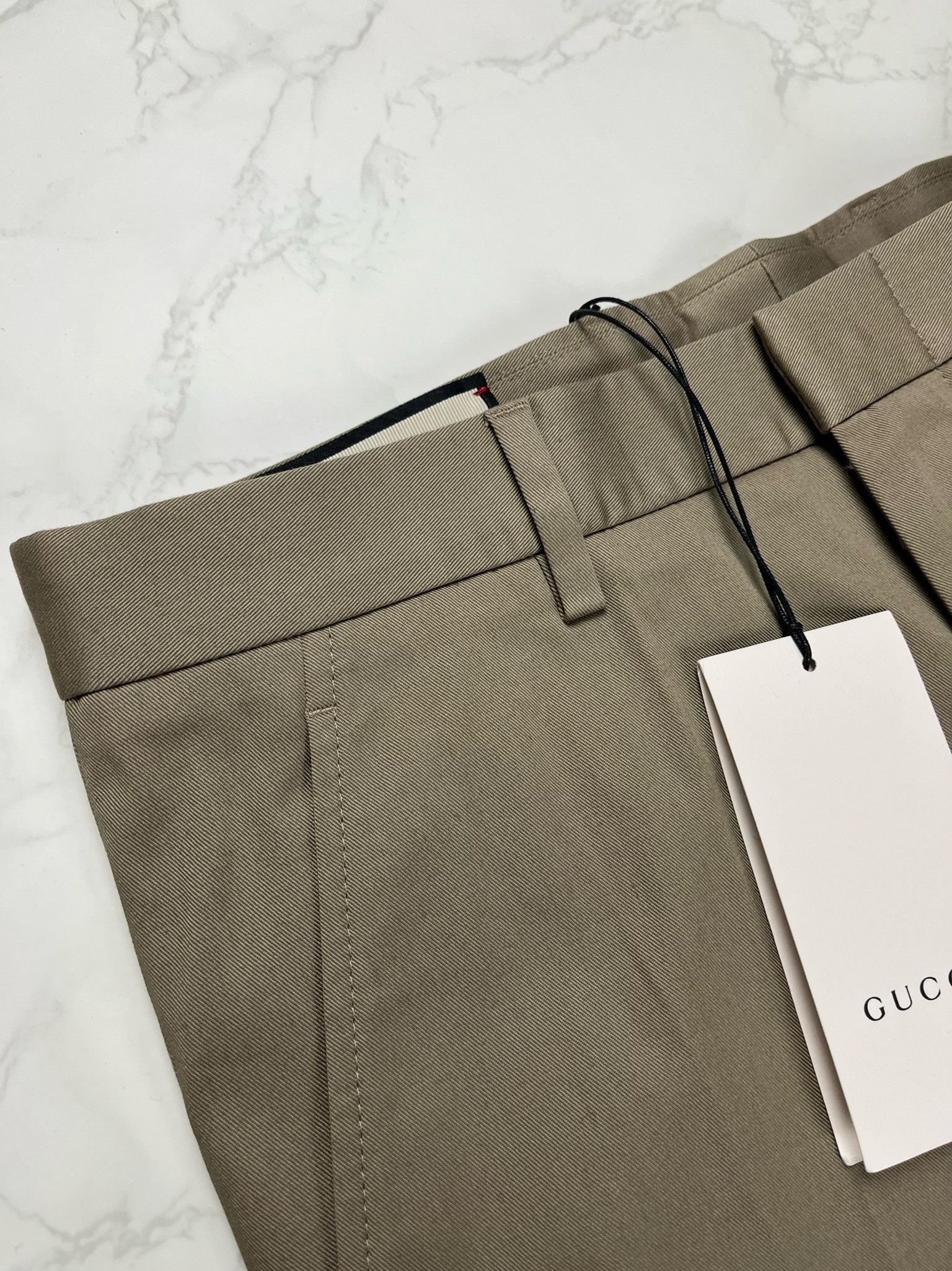 Gucci 🔥65% OFF🔥 Gucci Riding Pleat Front Light Brown Pants Size US 28 / EU 44 - 12 Thumbnail