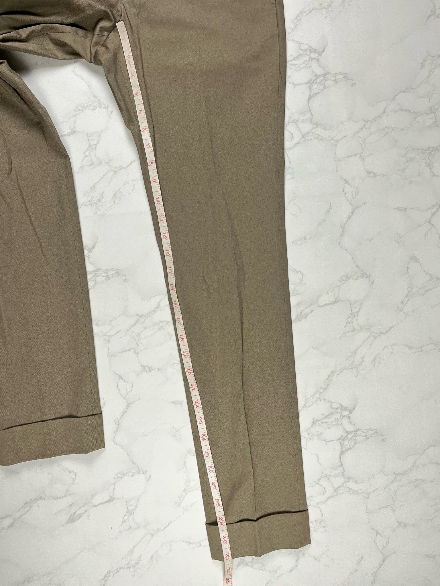 Gucci 🔥65% OFF🔥 Gucci Riding Pleat Front Light Brown Pants Size US 28 / EU 44 - 8 Thumbnail