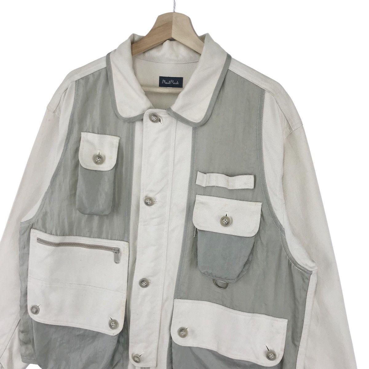 Beauty Beast × Japanese Brand Maul Rusk Tactical Canvas Bomber Jacket Size US M / EU 48-50 / 2 - 5 Thumbnail