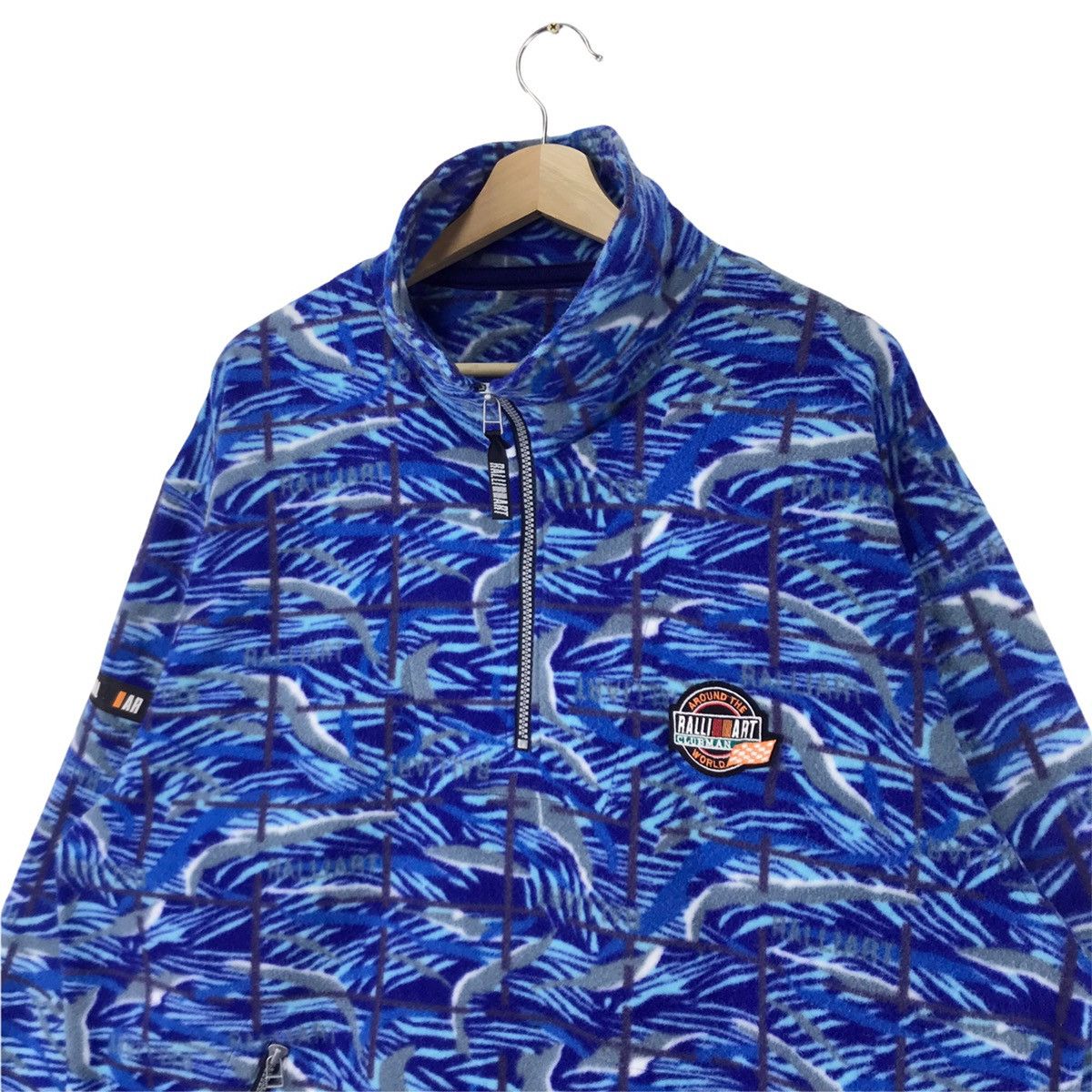 Sports Specialties Ralliart Racing Clubman Fleece Half Zip Sweater Size US XL / EU 56 / 4 - 4 Thumbnail