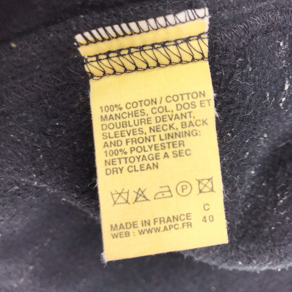 A.P.C. × Vintage A.P.C Snake Skin Design Fleece Sweater Size US M / EU 48-50 / 2 - 10 Thumbnail