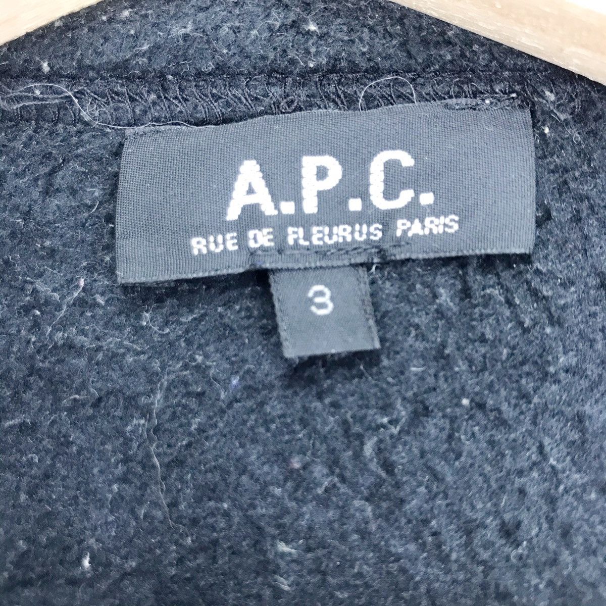 A.P.C. × Vintage A.P.C Snake Skin Design Fleece Sweater Size US M / EU 48-50 / 2 - 9 Thumbnail