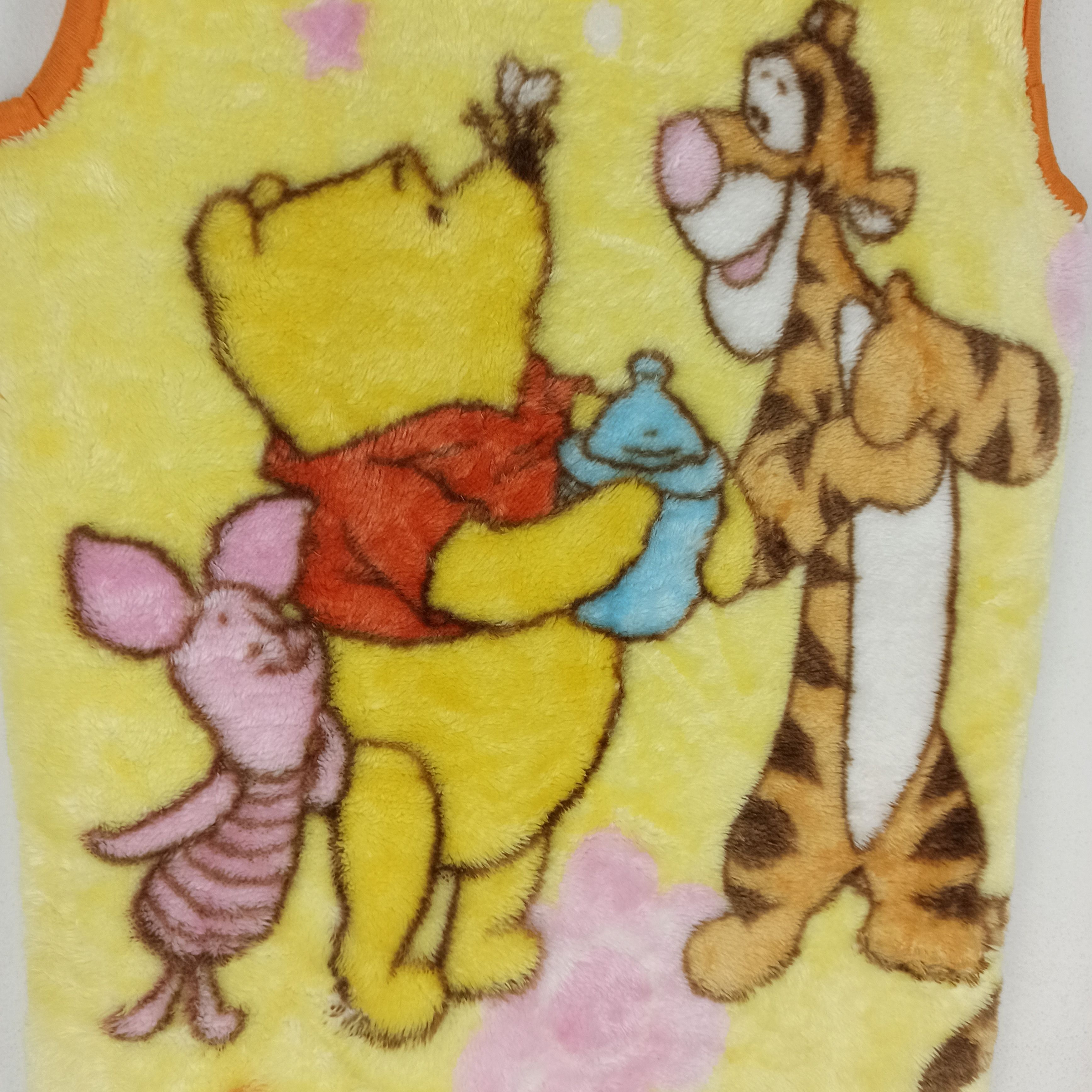Disney Rare🔥 WINNIE THE POOH DISNEY FLEECE VEST Size US M / EU 48-50 / 2 - 2 Thumbnail