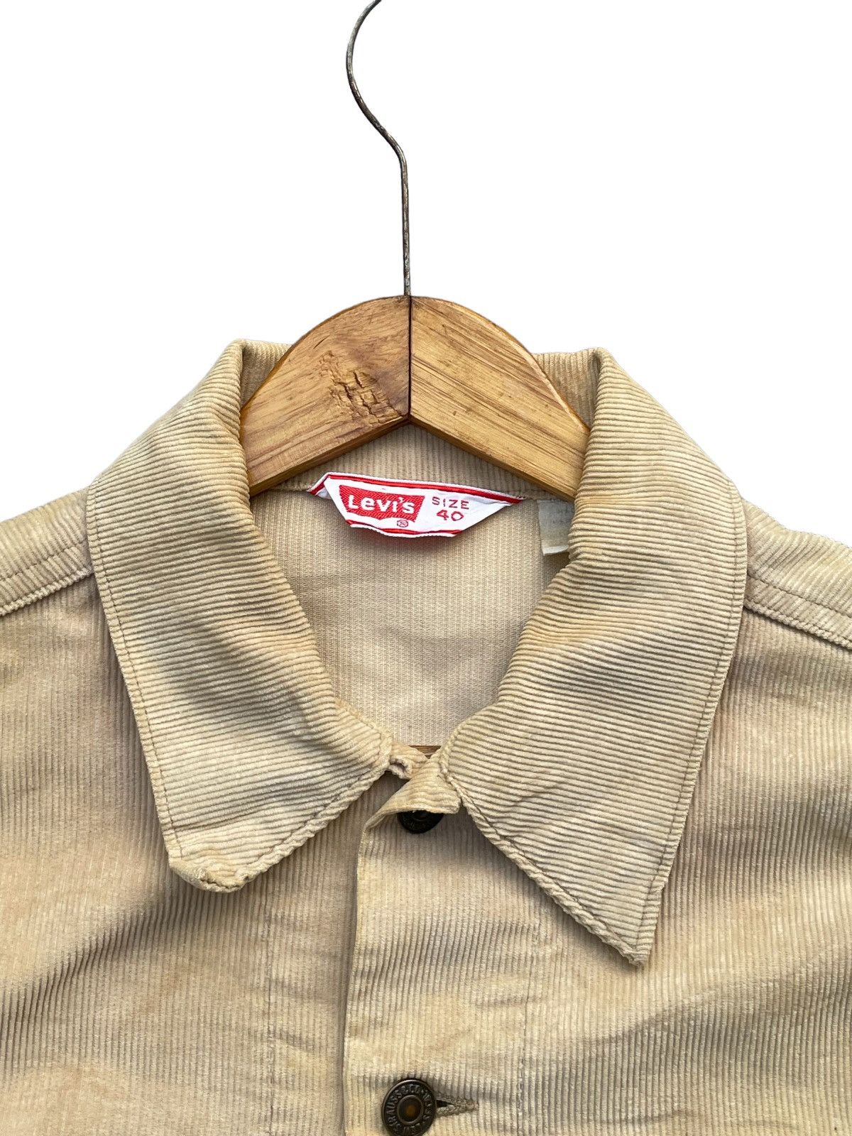 Levi's Vintage 70’s Levis 70505 White Tag Coduroy Jacket Size US L / EU 52-54 / 3 - 7 Thumbnail