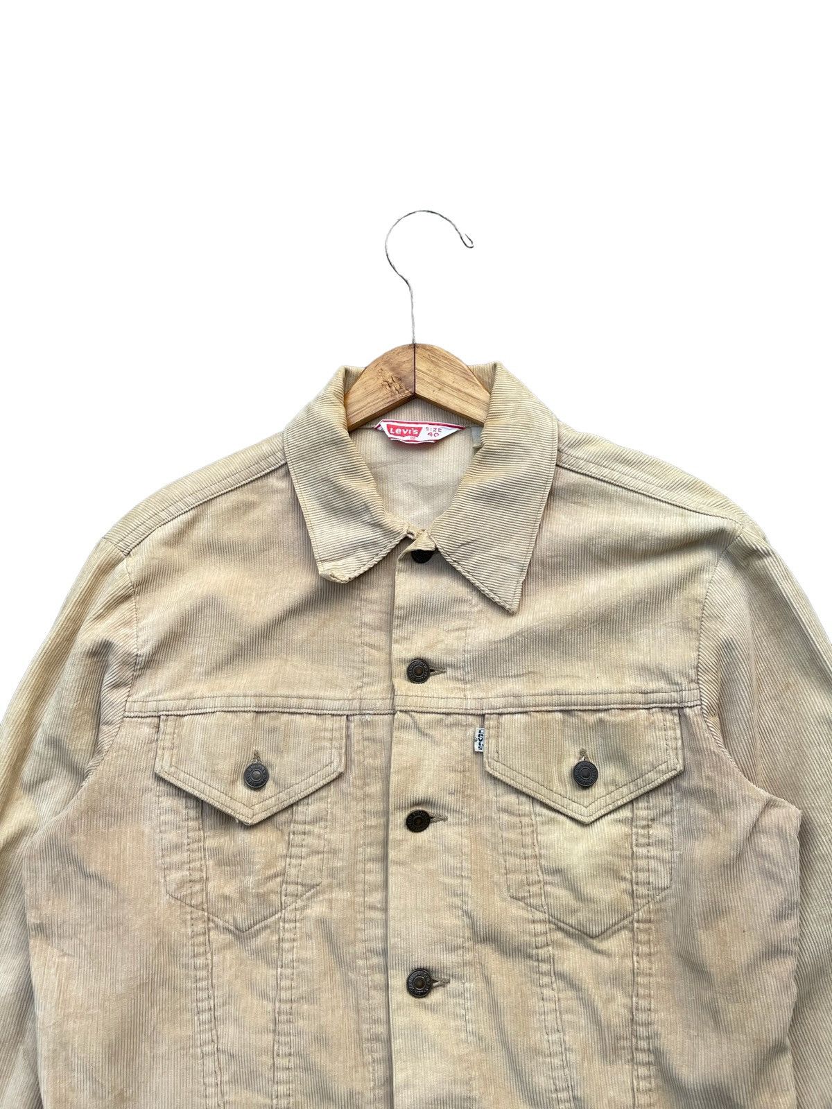 Levi's Vintage 70’s Levis 70505 White Tag Coduroy Jacket Size US L / EU 52-54 / 3 - 5 Thumbnail