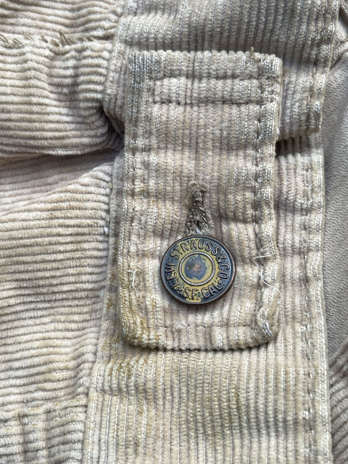 Levi's Vintage 70’s Levis 70505 White Tag Coduroy Jacket Size US L / EU 52-54 / 3 - 16 Thumbnail