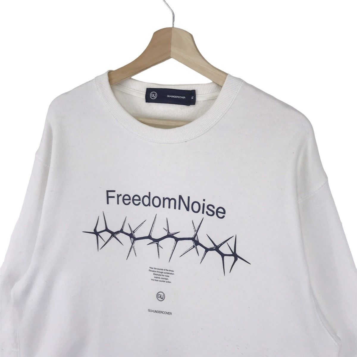 Jun Takahashi Undercover X GU Freedom Noise Sweatshirts Size US L / EU 52-54 / 3 - 5 Thumbnail
