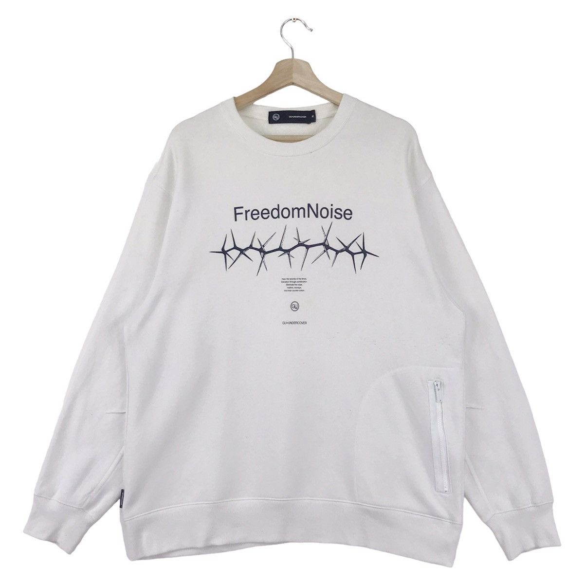 Jun Takahashi Undercover X GU Freedom Noise Sweatshirts Size US L / EU 52-54 / 3 - 2 Thumbnail