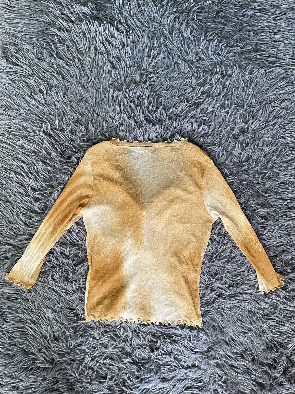 Japanese Brand × Vintage Y2K vintage mesh JPG style avant garde longsleeve Size S / US 4 / IT 40 - 7 Thumbnail
