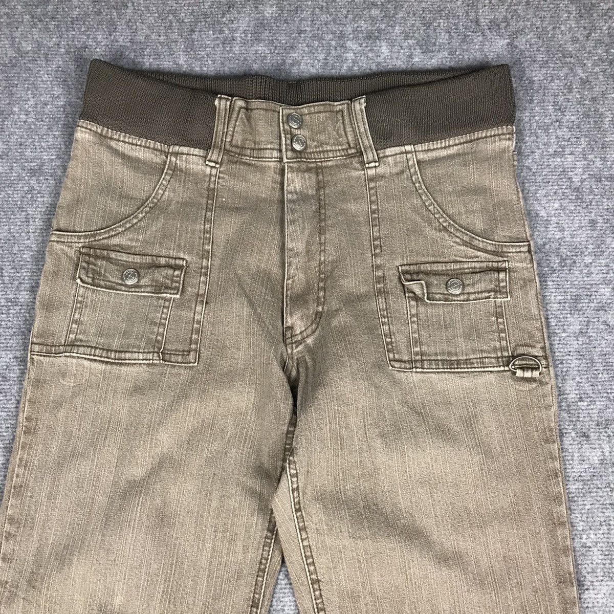 If Six Was Nine × Japanese Brand FLARED🔥BUSH PANT BROWN BAGGY JAPAN PUNK PANTS 121 Size US 32 / EU 48 - 4 Thumbnail