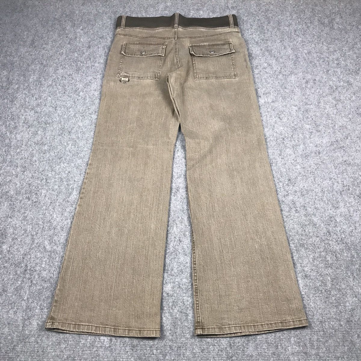 If Six Was Nine × Japanese Brand FLARED🔥BUSH PANT BROWN BAGGY JAPAN PUNK PANTS 121 Size US 32 / EU 48 - 7 Thumbnail