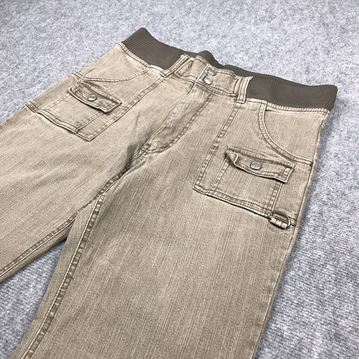 If Six Was Nine × Japanese Brand FLARED🔥BUSH PANT BROWN BAGGY JAPAN PUNK PANTS 121 Size US 32 / EU 48 - 6 Thumbnail