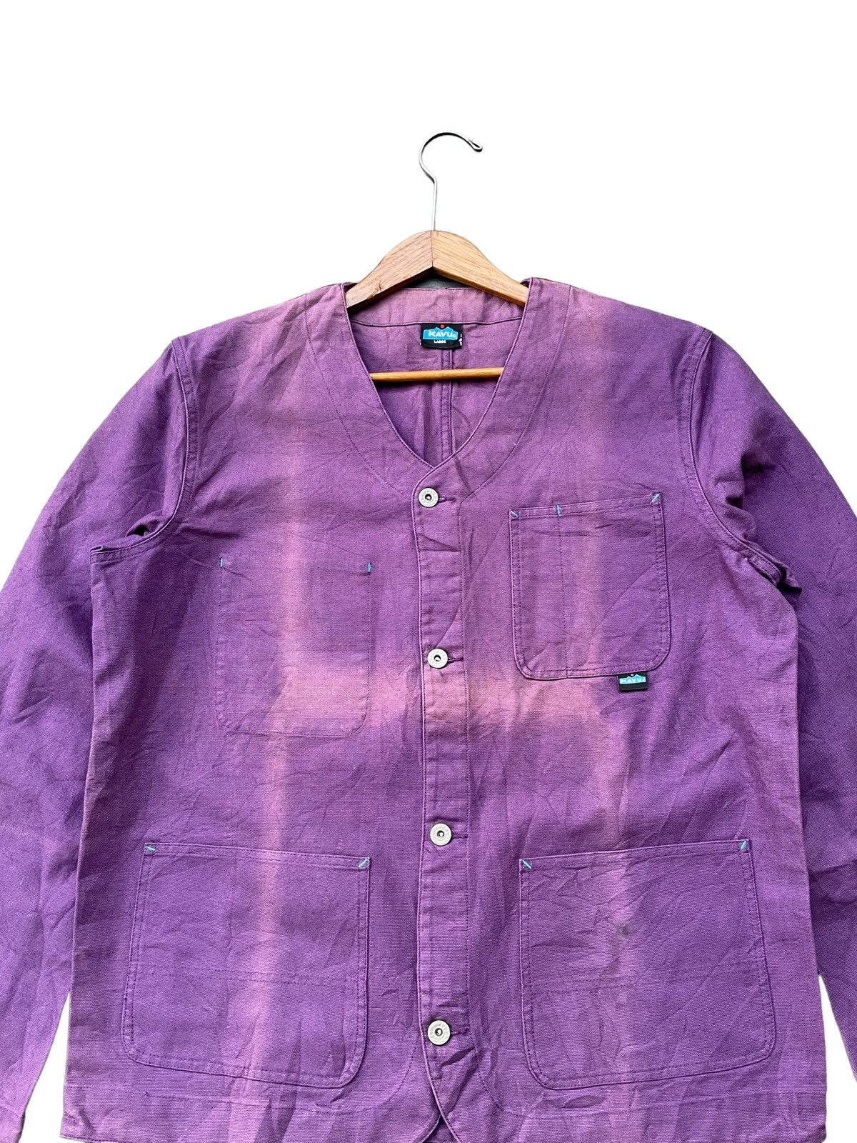 Japanese Brand Kavu Duck Canvas Chore Jacket Size US L / EU 52-54 / 3 - 5 Thumbnail