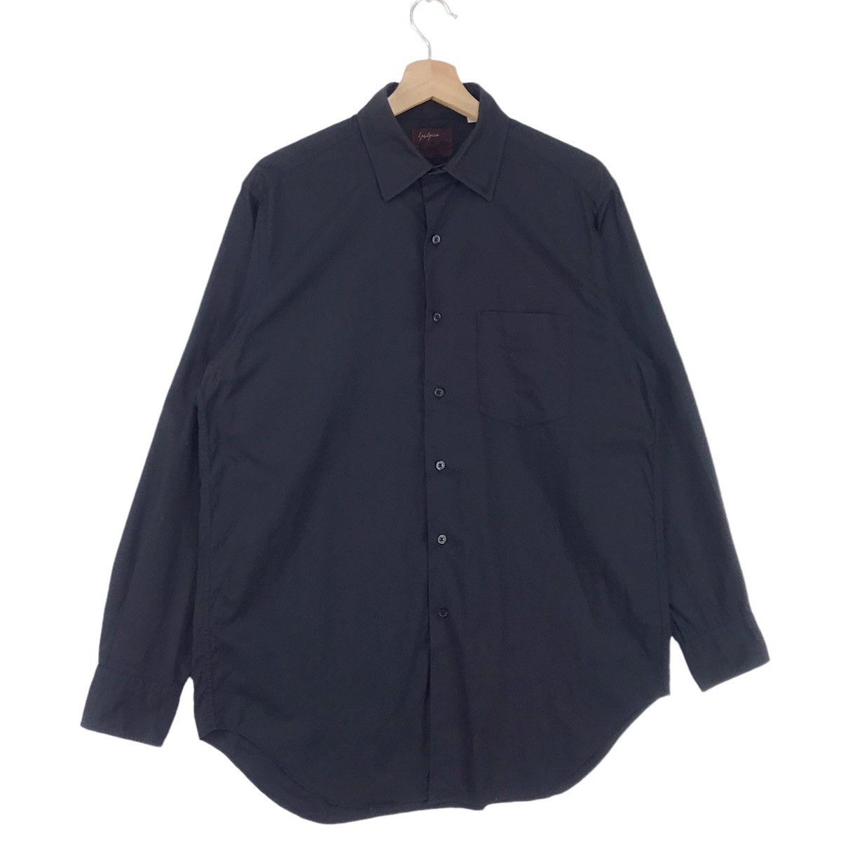 Yohji Yamamoto Black Button Shirt Size US M / EU 48-50 / 2 - 4 Thumbnail
