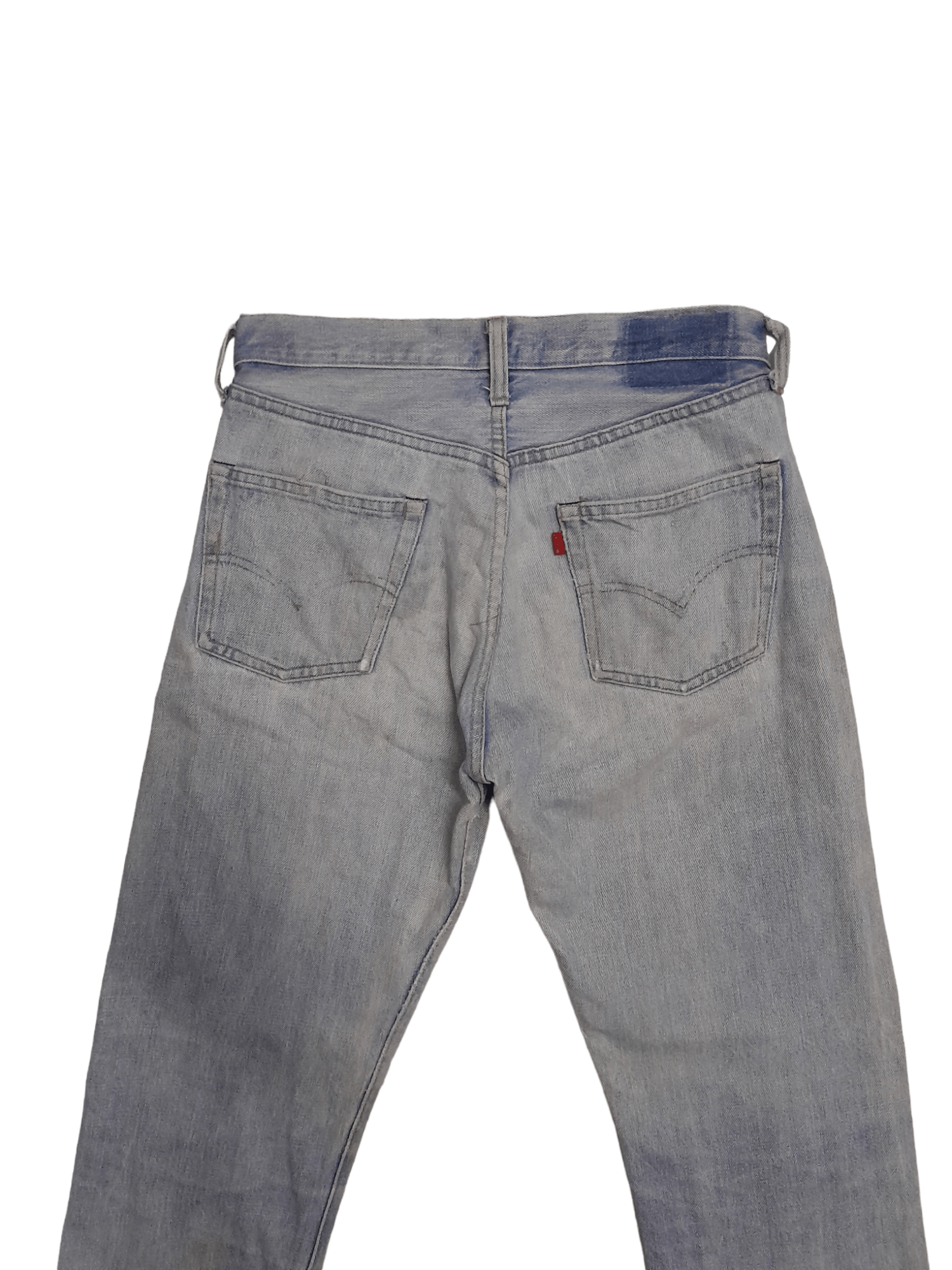 Levi's 80s Levis 501 Selvedge USA #6 Stamped Denim (E786) Size US 29 - 2 Thumbnail