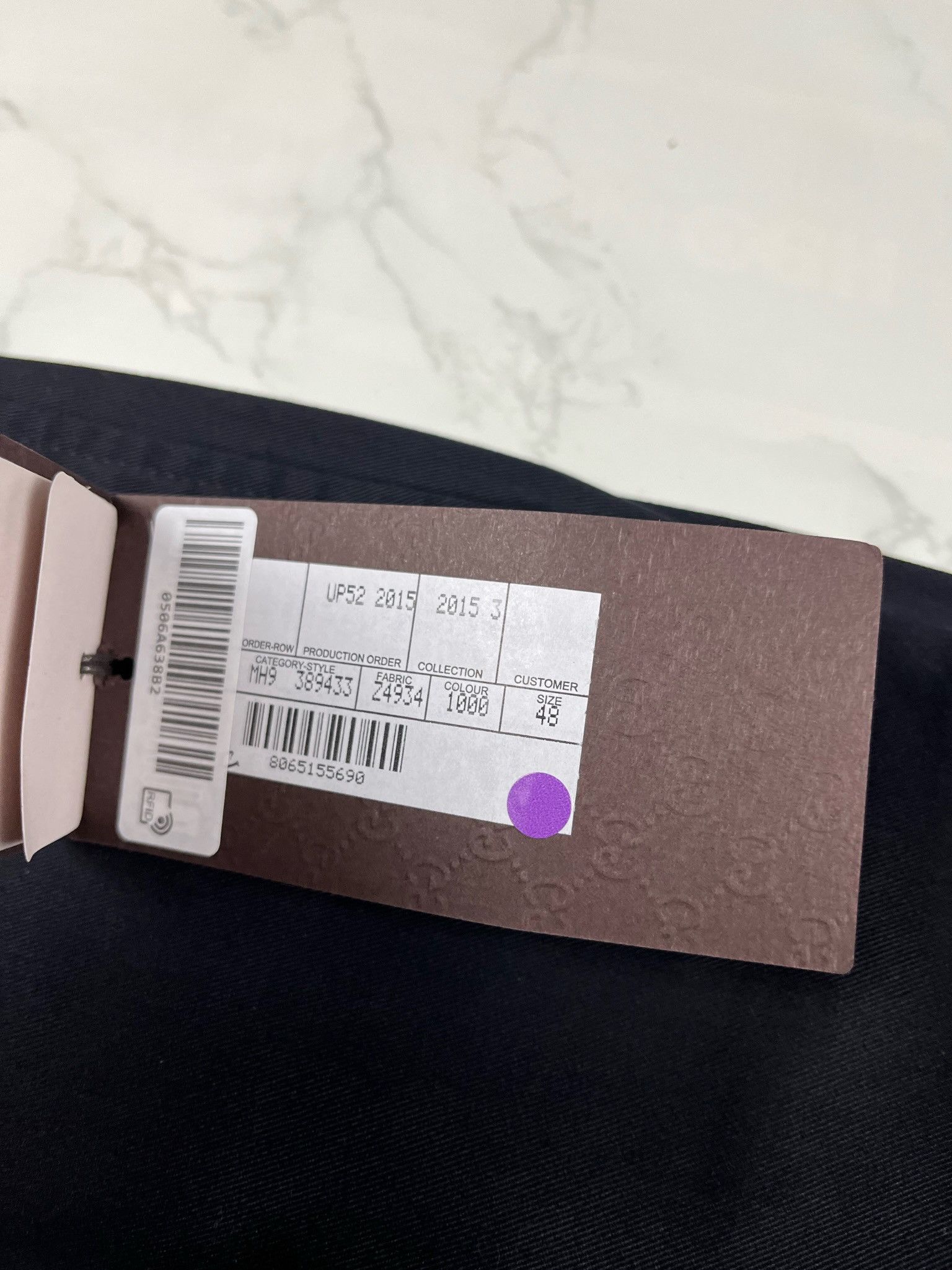 Gucci 🔥65% OFF🔥 Gucci Black Cotton Casual Pants Size US 32 / EU 48 - 9 Thumbnail