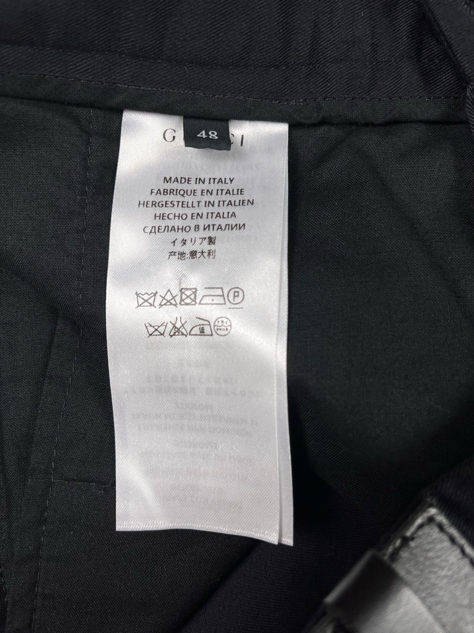 Gucci 🔥65% OFF🔥 Gucci Black Cotton Casual Pants Size US 32 / EU 48 - 11 Thumbnail