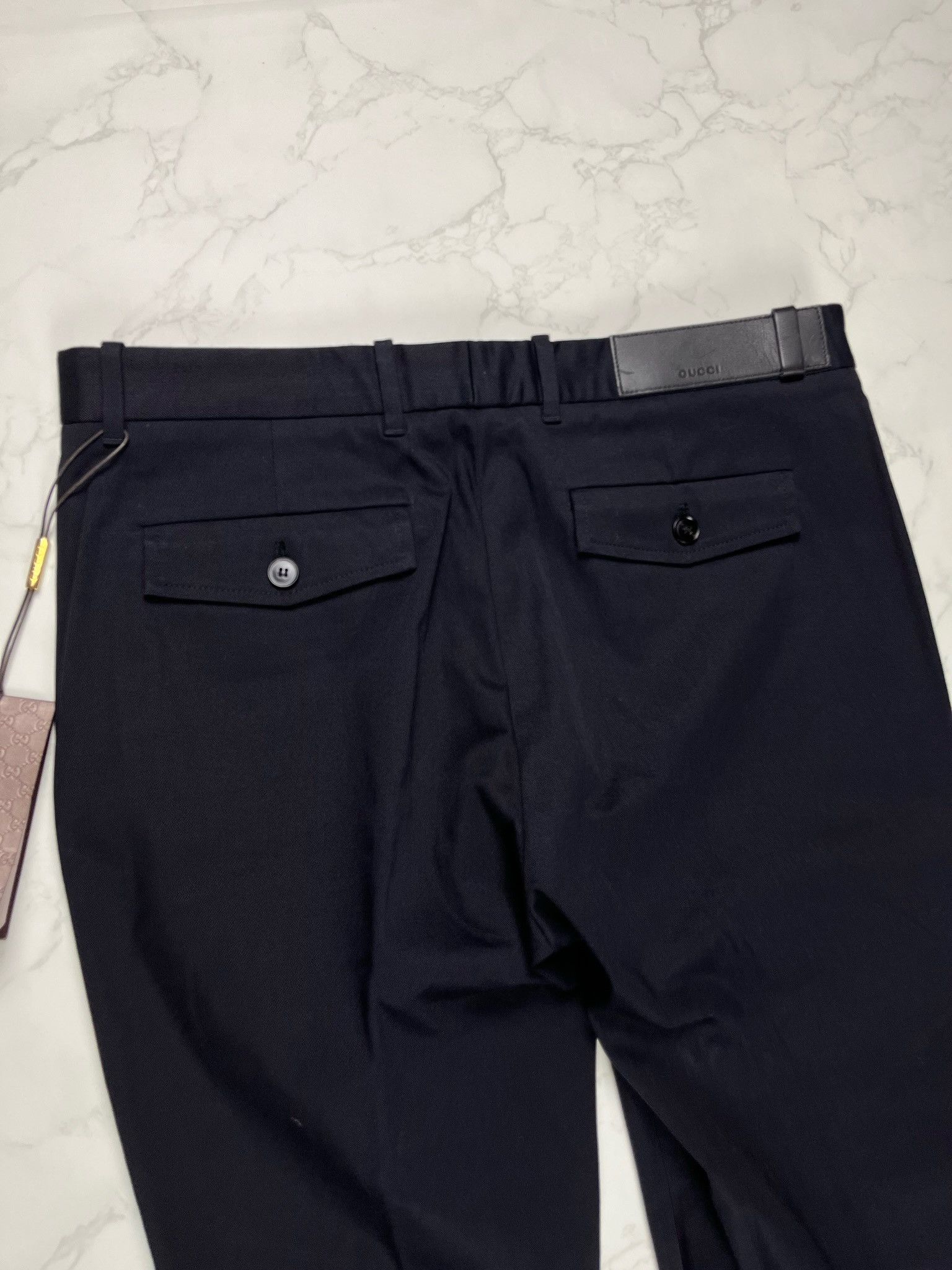 Gucci 🔥65% OFF🔥 Gucci Black Cotton Casual Pants Size US 32 / EU 48 - 14 Thumbnail