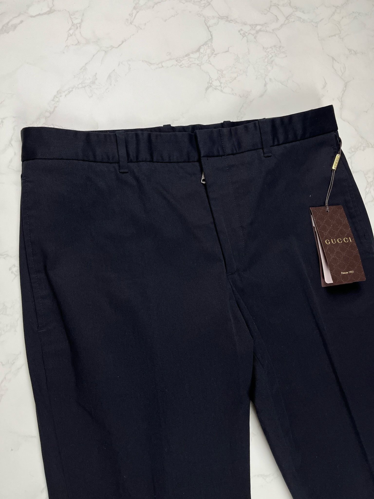 Gucci 🔥65% OFF🔥 Gucci Black Cotton Casual Pants Size US 32 / EU 48 - 8 Thumbnail