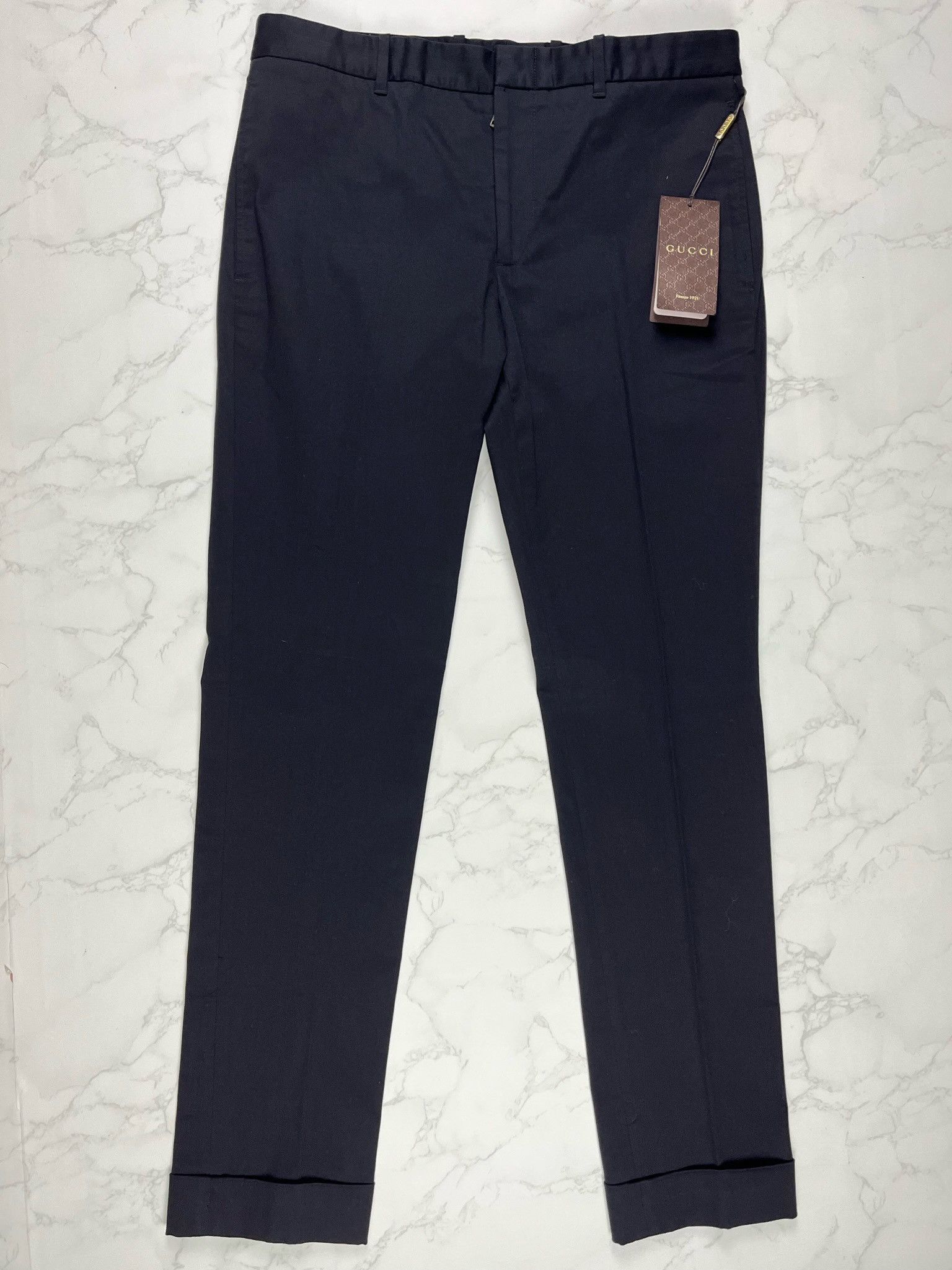 Gucci 🔥65% OFF🔥 Gucci Black Cotton Casual Pants Size US 32 / EU 48 - 7 Thumbnail