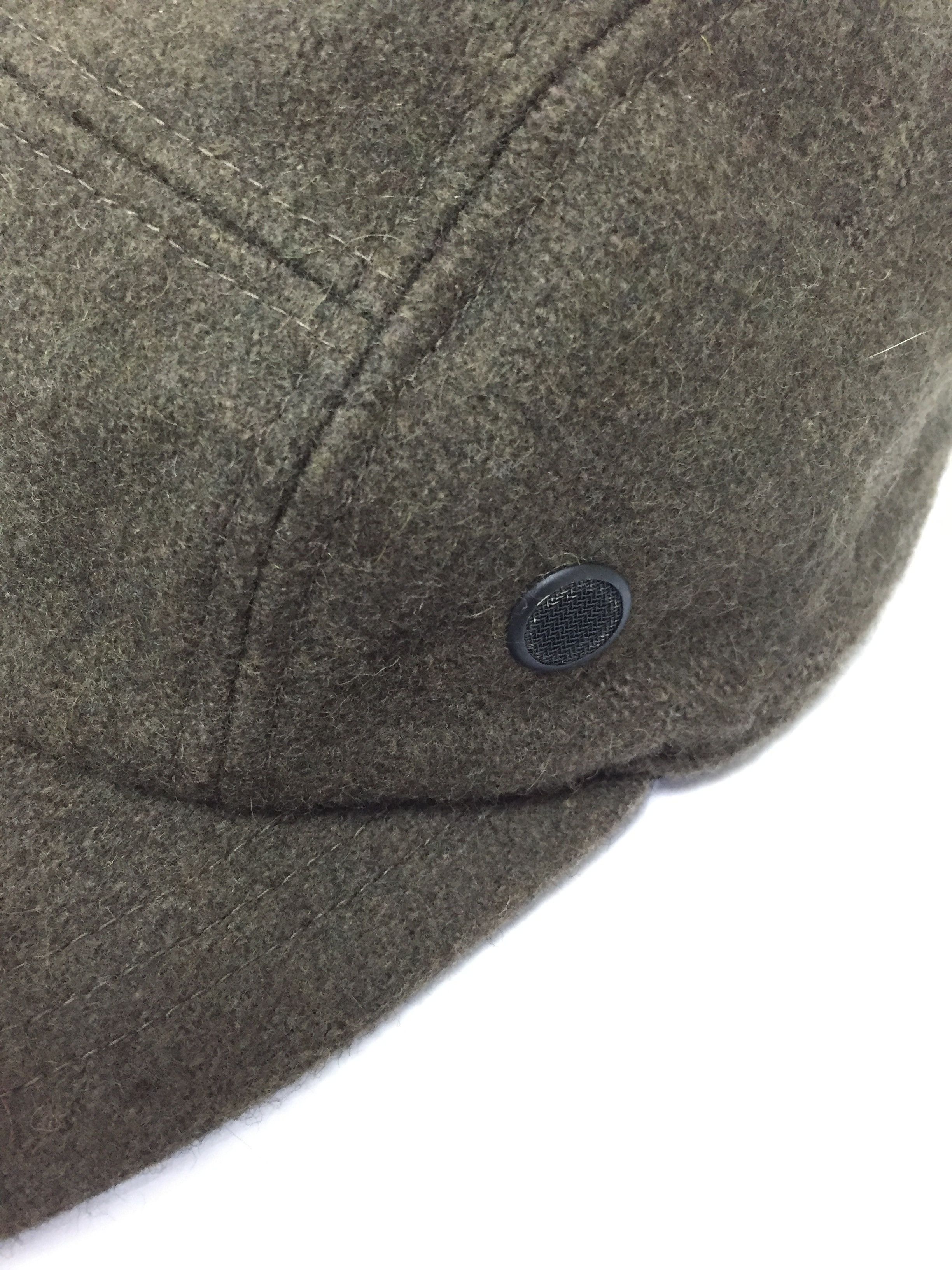 Japanese Brand DOARAT Japan 5 Panel wool cap hat Size ONE SIZE - 4 Thumbnail