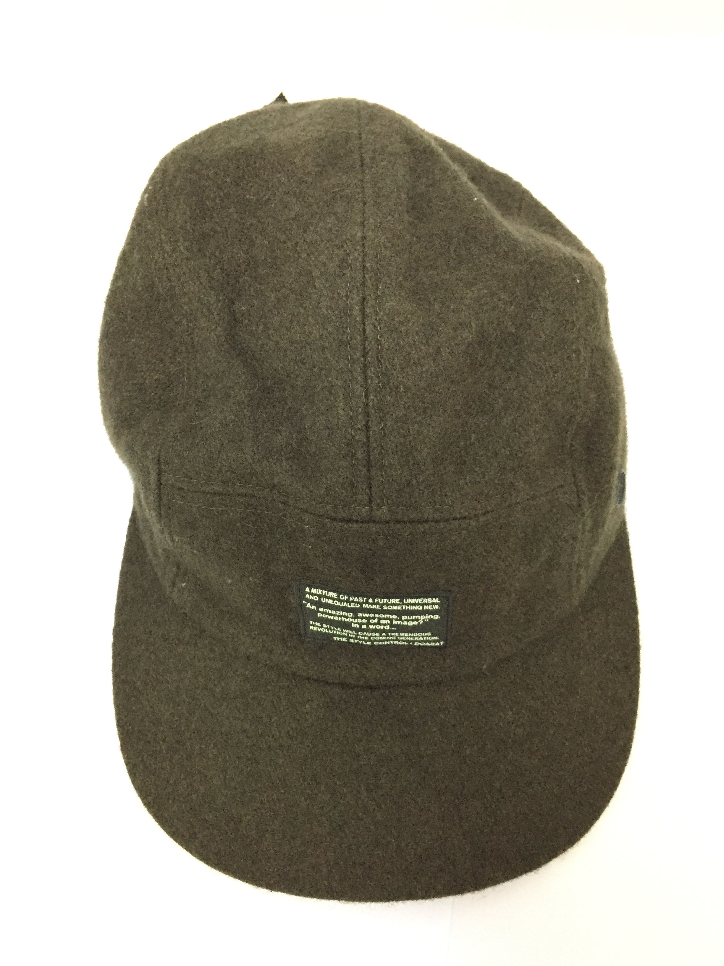 Japanese Brand DOARAT Japan 5 Panel wool cap hat Size ONE SIZE - 5 Thumbnail