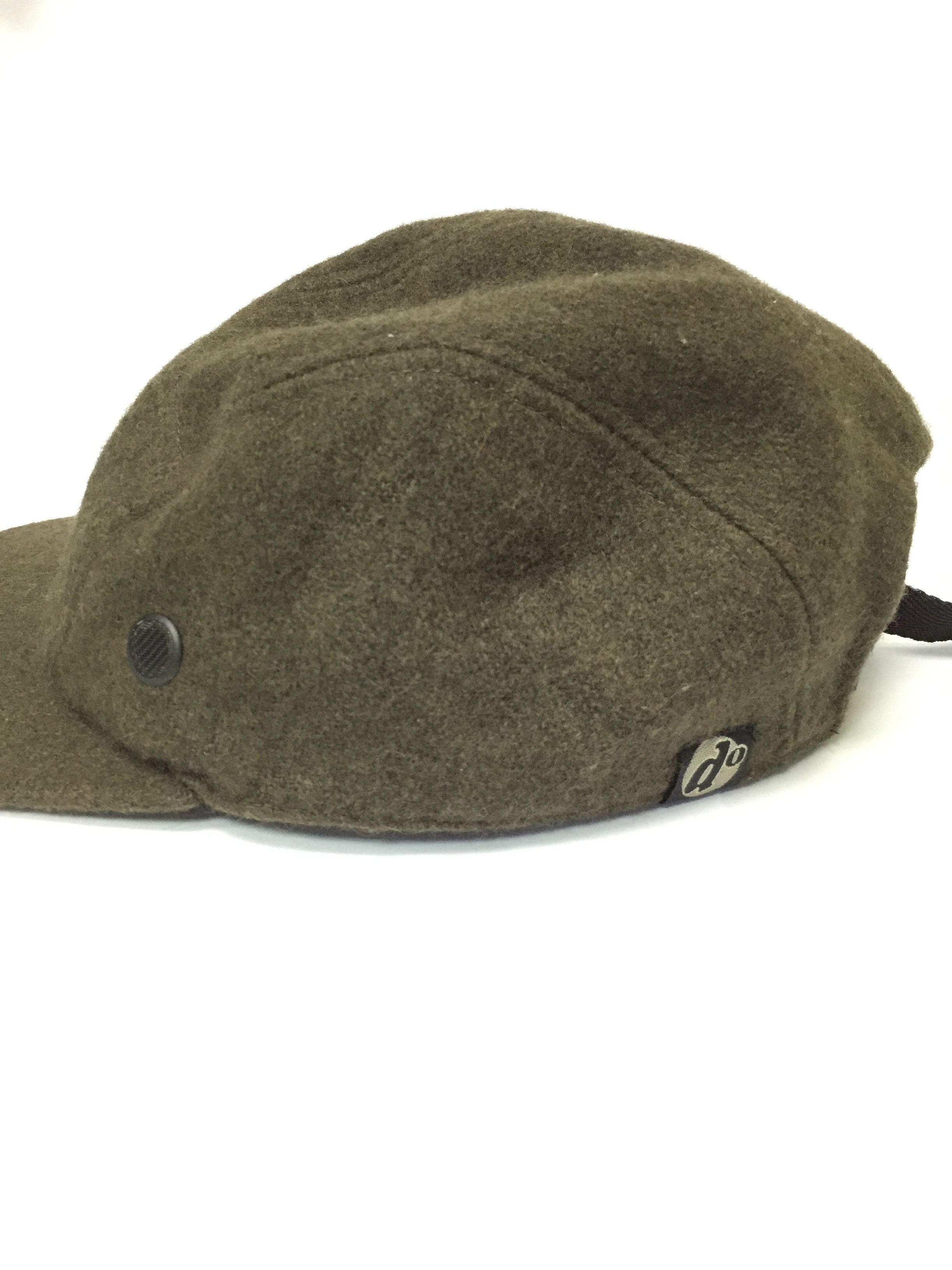 Japanese Brand DOARAT Japan 5 Panel wool cap hat Size ONE SIZE - 6 Thumbnail