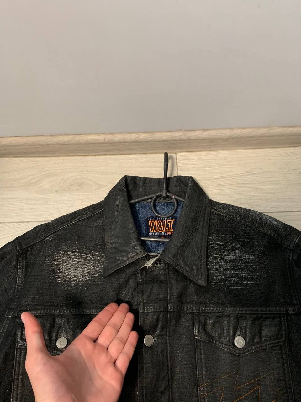 W&LT × Walter Van Beirendonck Bolt jeans Jacket Size US XL / EU 56 / 4 - 18 Thumbnail
